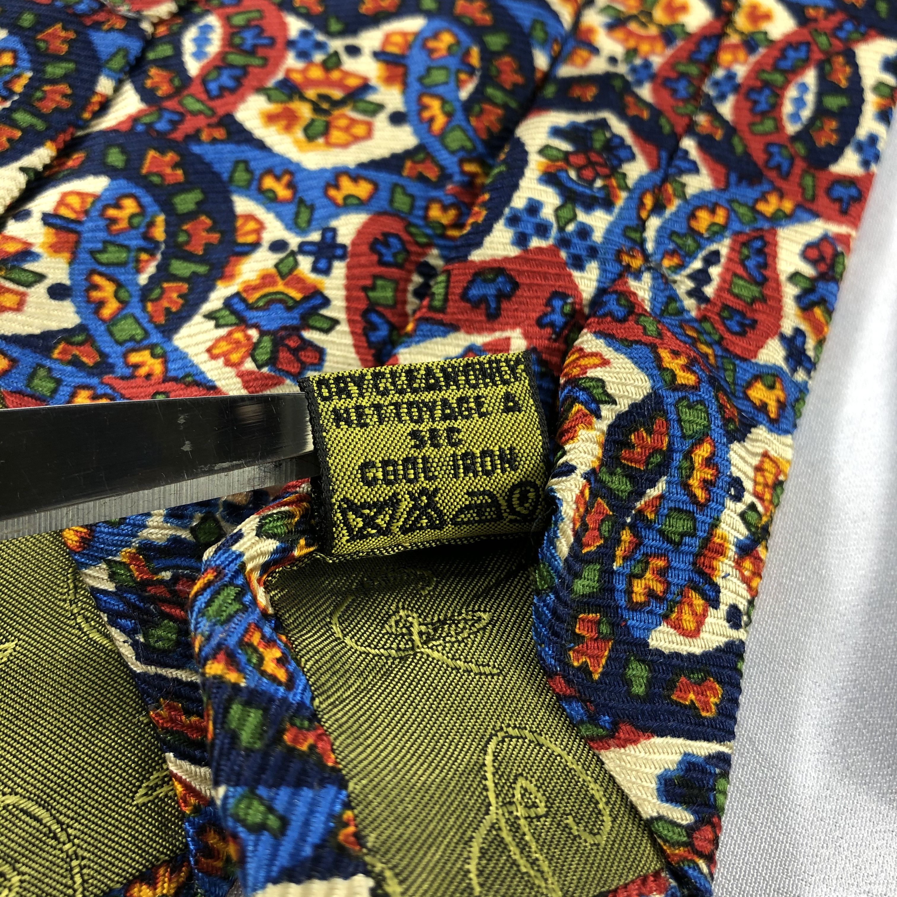 Christian Lacroix Homme × Vintage Christian Lacroix Silk Neck Ties T85 Size ONE SIZE - 6 Thumbnail