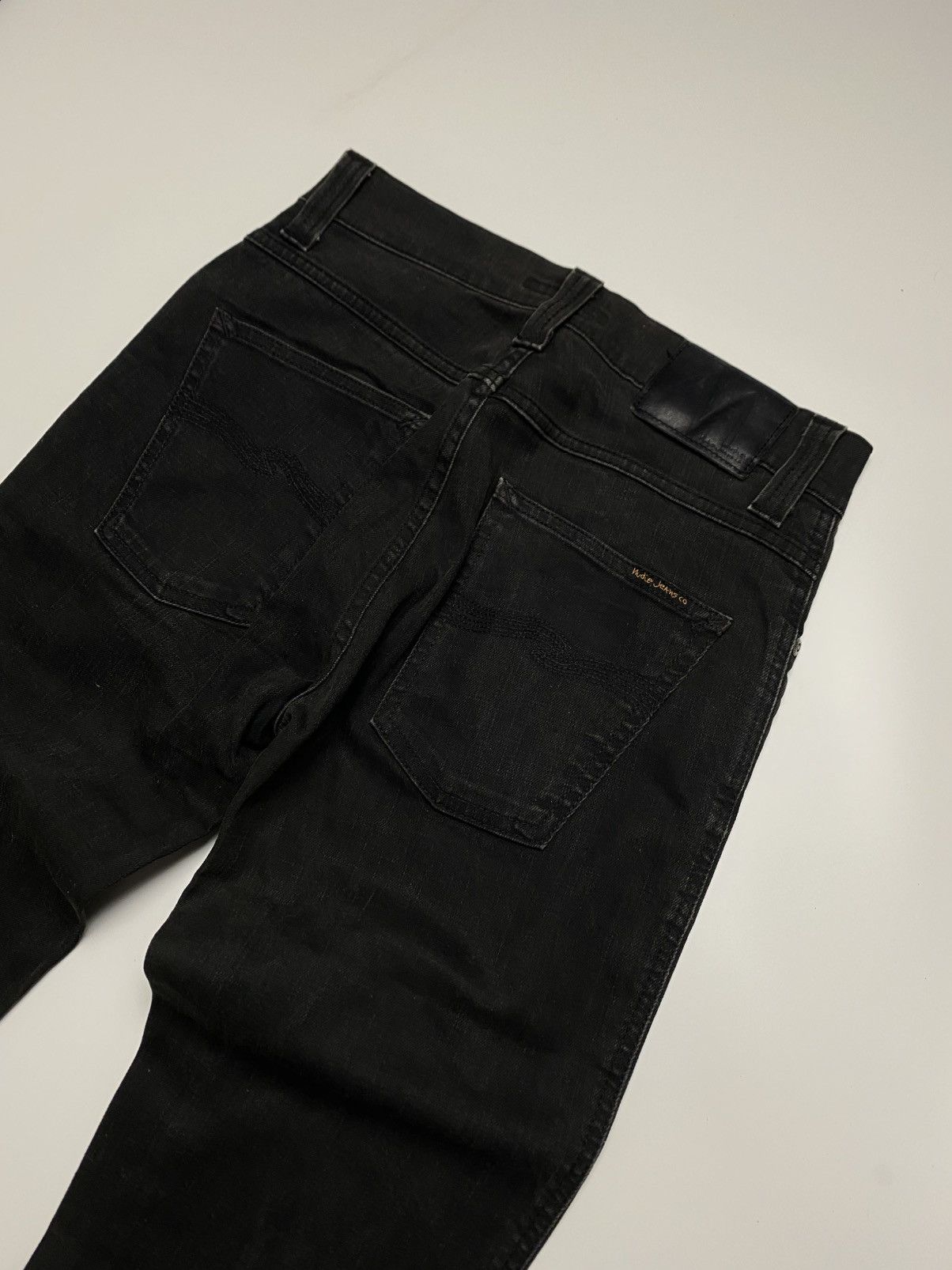 Nudie Jeans Vintage 2001 Nudie Jeans Slim Jim Dry Black Coated Size US 31 - 7 Thumbnail