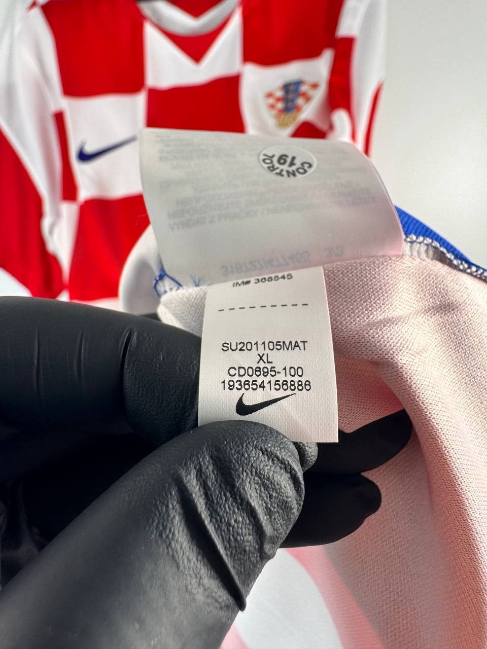 Nike Croatia National Team Nike Home CD0695-100 Jersey 2020/21 XL Size US XL / EU 56 / 4 - 3 Thumbnail
