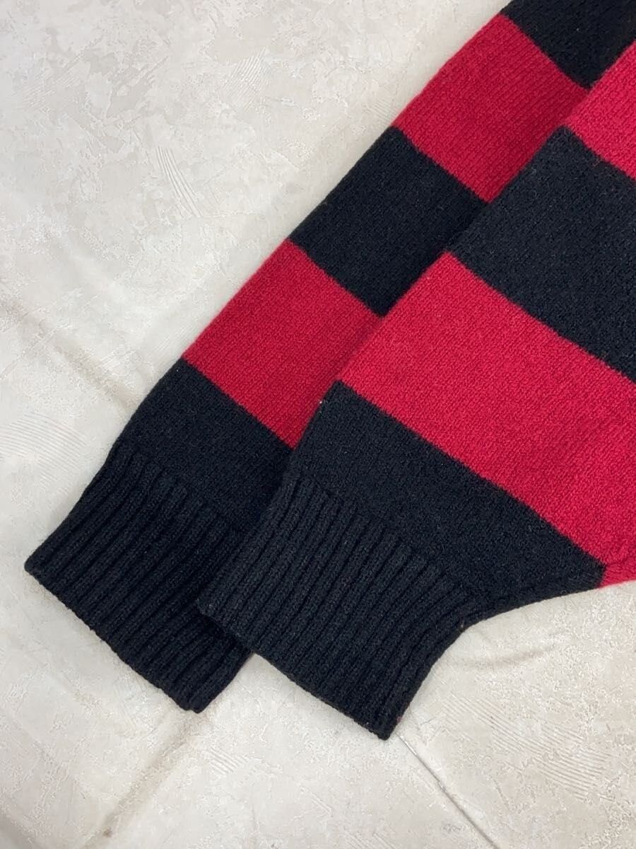 Number (N)ine Cobain Striped Wool Knit Sweater Size US XL / EU 56 / 4 - 3 Thumbnail