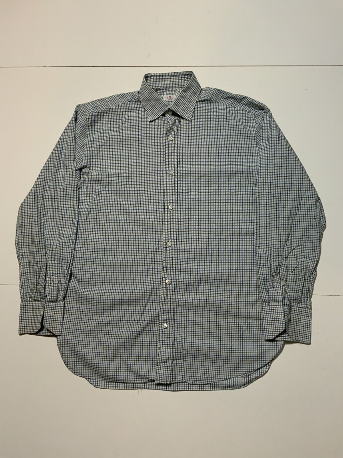 Other Oriali Firenze Made In Italy Check Plaid Dress Button Shirt Size US M / EU 48-50 / 2 - 1 Thumbnail