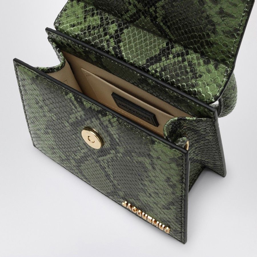 Jacquemus o1d2blof0824 Size: OS / Embossed Python Leather Bag Size ONE SIZE - 4 Thumbnail