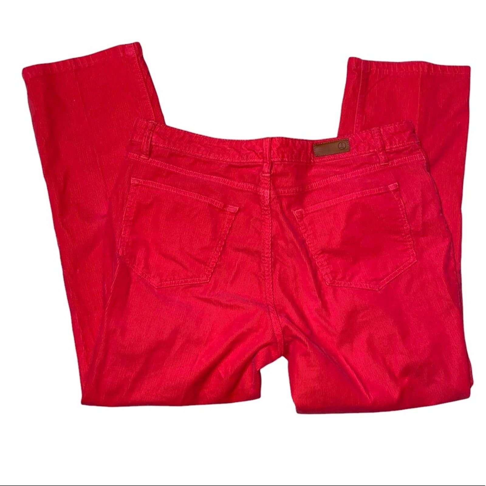 Lands' End Lands End Straight Leg Fit 2 Corduroy Pants red size 16P Size 38" / US 16 / IT 52 - 3 Thumbnail
