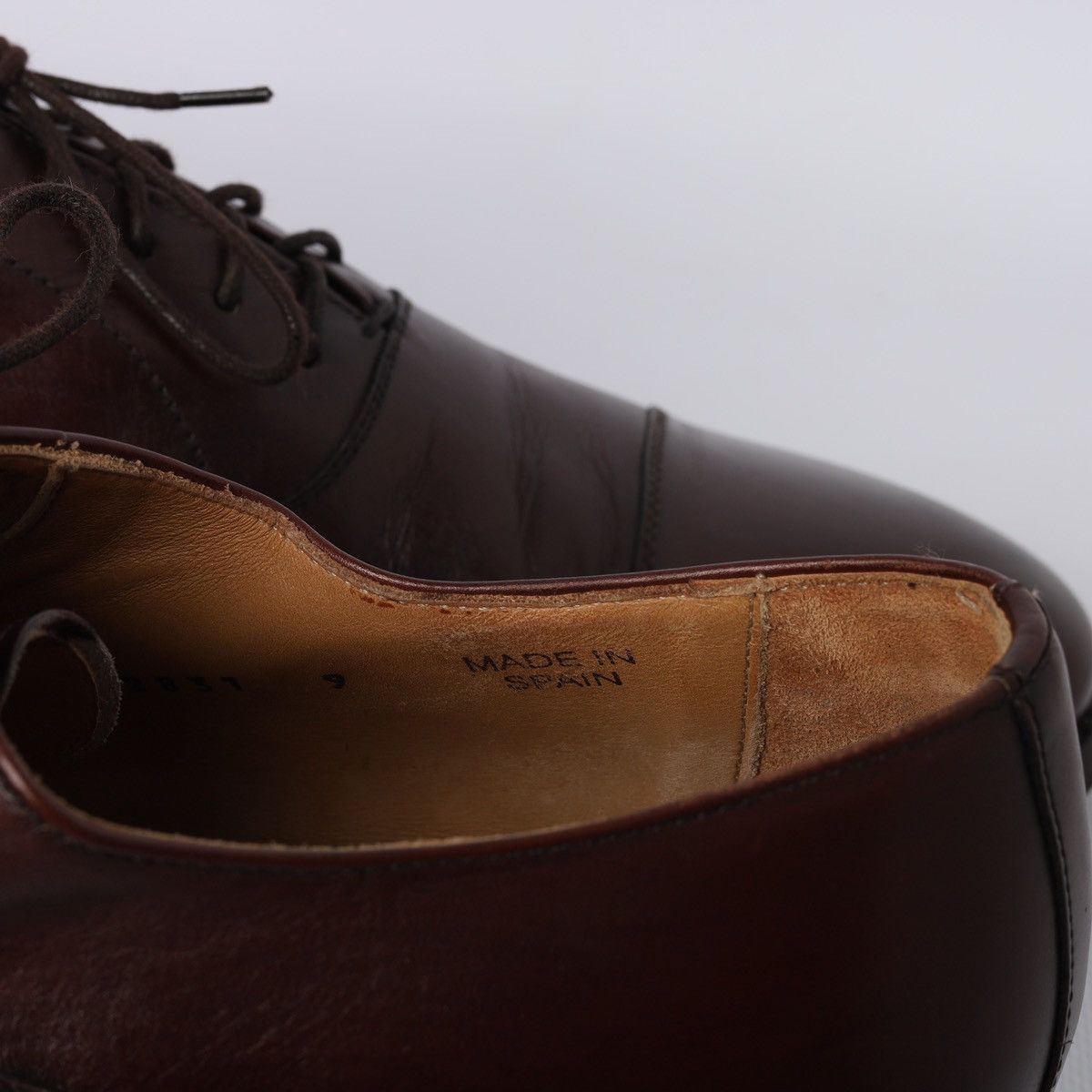 Other John Crocket Goodyear Welted Brown Leather Shoes Oxford Size US 10 / EU 43 - 7 Thumbnail