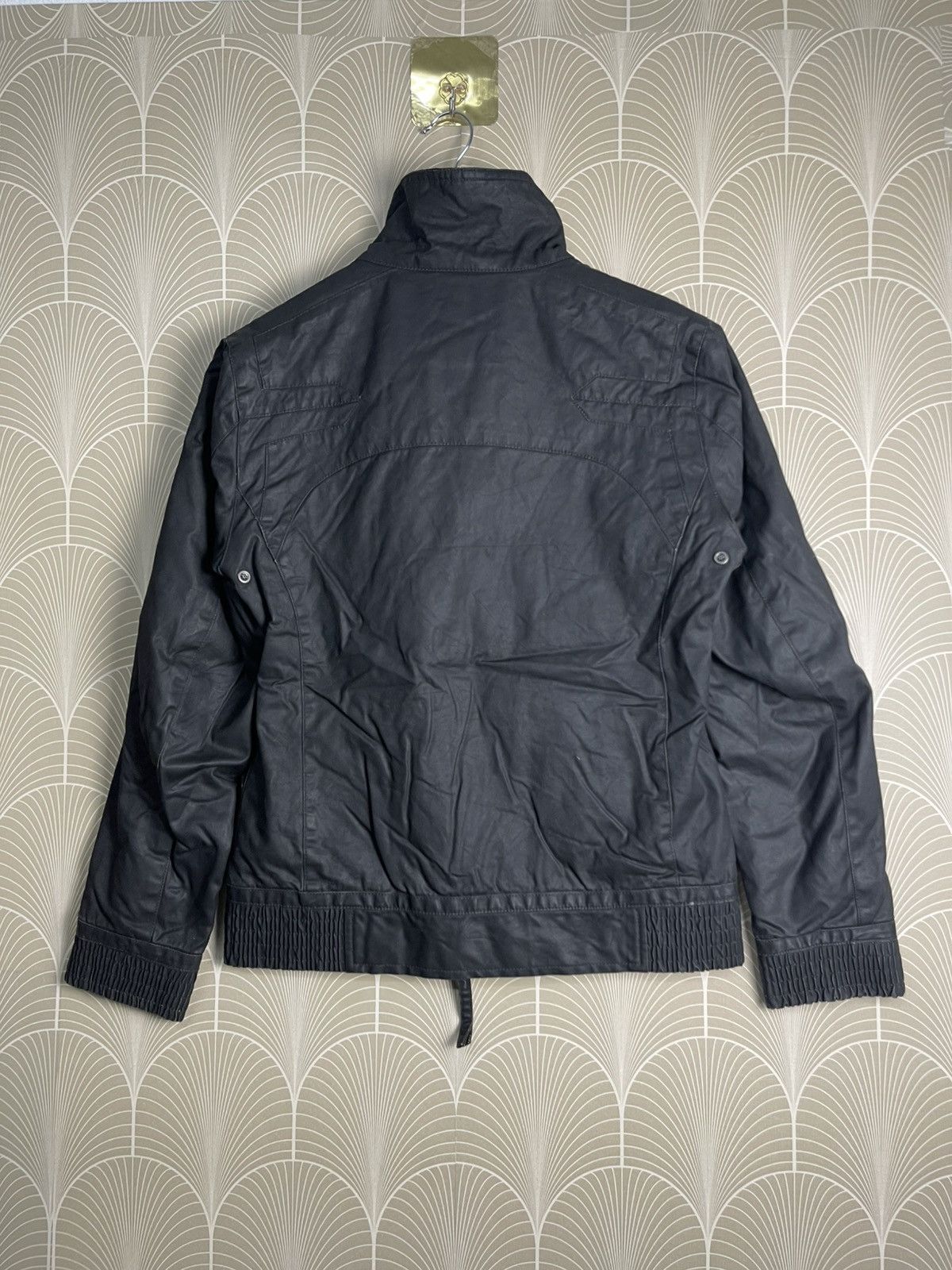 Japanese Brand × Nicole Club × Vintage 2000s NICOLE CLUB FOR MEN COATING BIKER JACKET Size US M / EU 48-50 / 2 - 2 Thumbnail