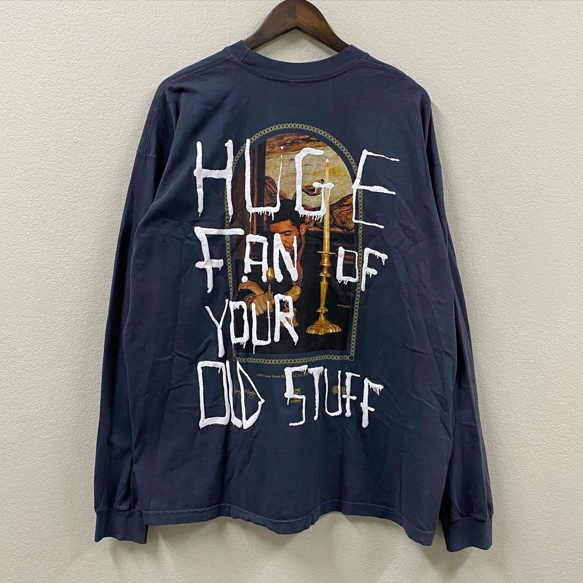 Drake honestly nevermind merch ロンT Drake Take Care Honestly Nevermind Longsleeve Black Men's - US