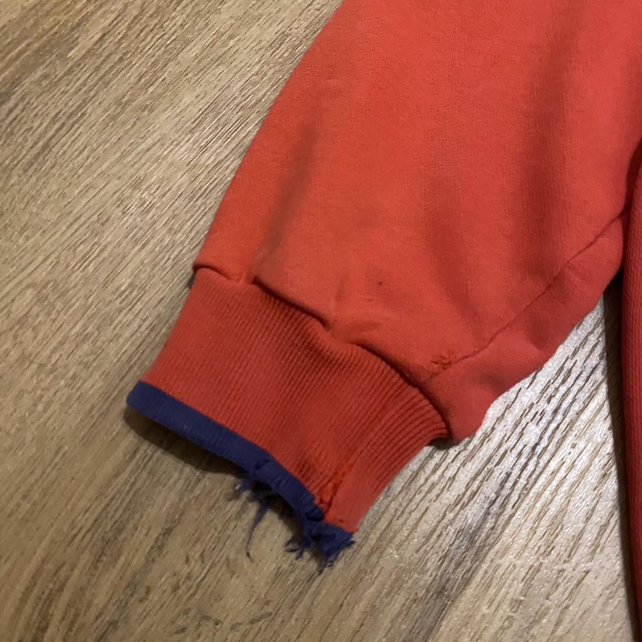 Nike vintage 90s Boxy Nike red and navy sweatshirt Size US S / EU 44-46 / 1 - 7 Thumbnail