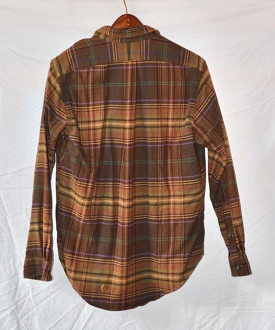 Polo Ralph Lauren Polo Ralph Lauren Brown Plaid Flannel Shirt Small Size US S / EU 44-46 / 1 - 2 Thumbnail