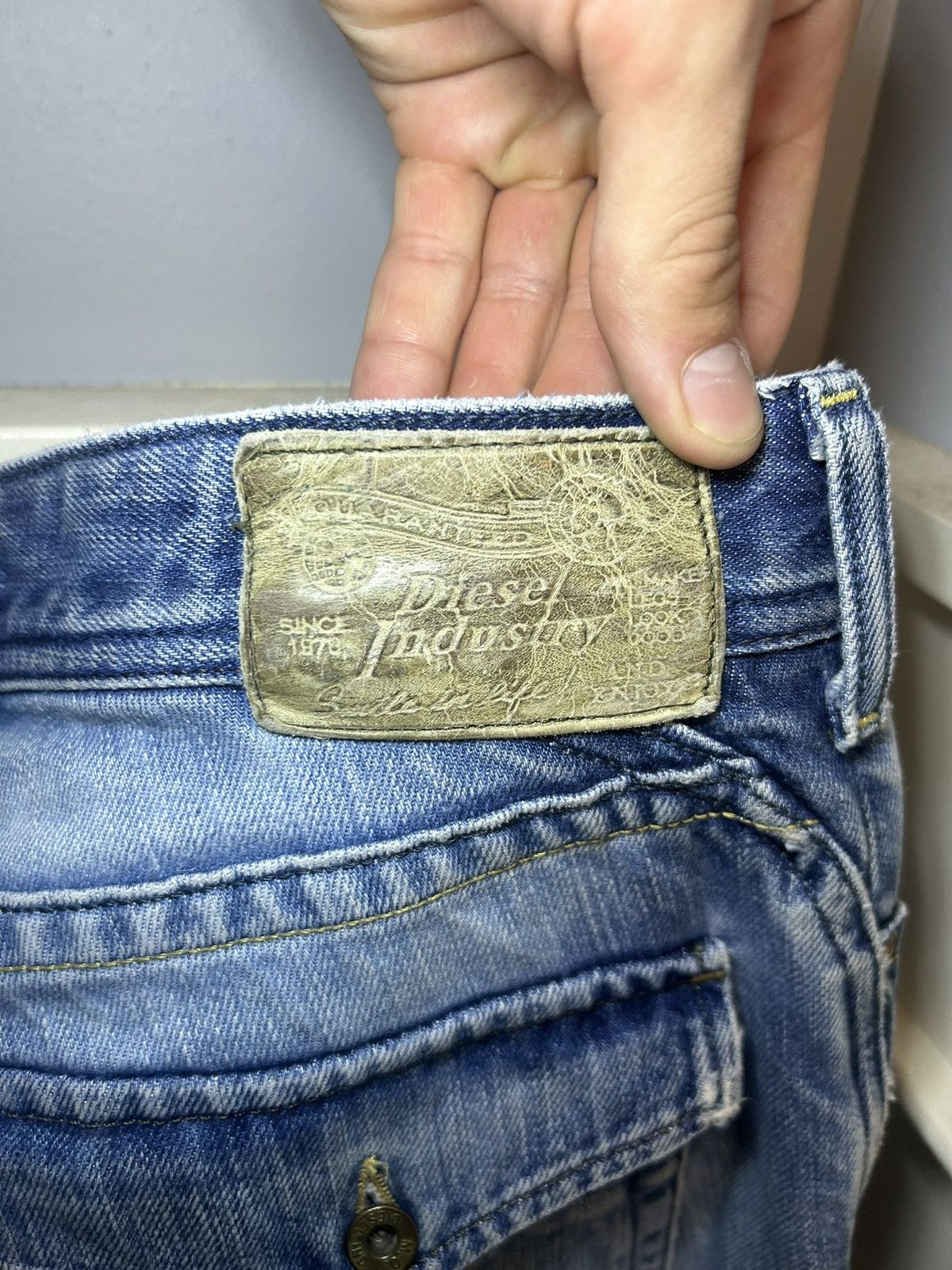 Diesel Vintage Diesel made in Italy “Ruky” distressed flared jeans Size US 32 / EU 48 - 5 Thumbnail