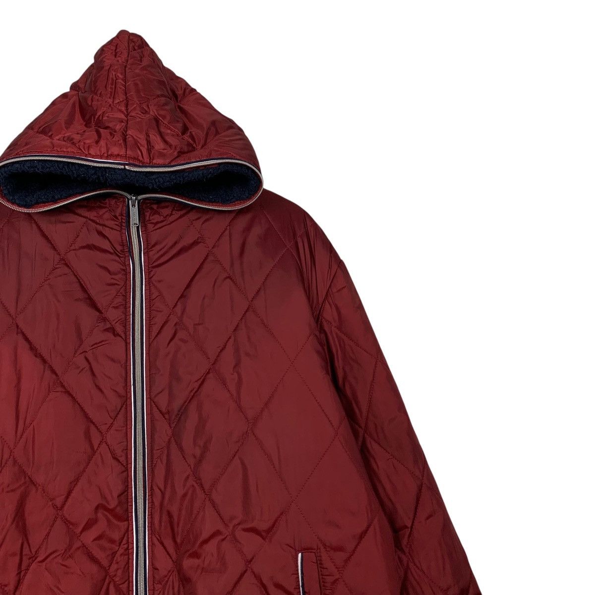 Converse CONVERSE Quilted Lightweight Puffer Hoodie Jacket #2350-C105 Size US XL / EU 56 / 4 - 5 Thumbnail