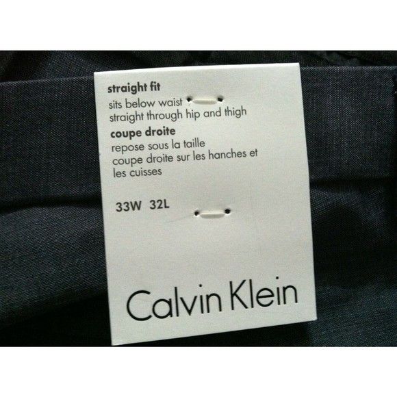 Calvin Klein CALVIN KLEIN MENS NEW OMBRE BLUE SUIT JACKET:M PANTS:33/32 Size 40L - 8 Thumbnail
