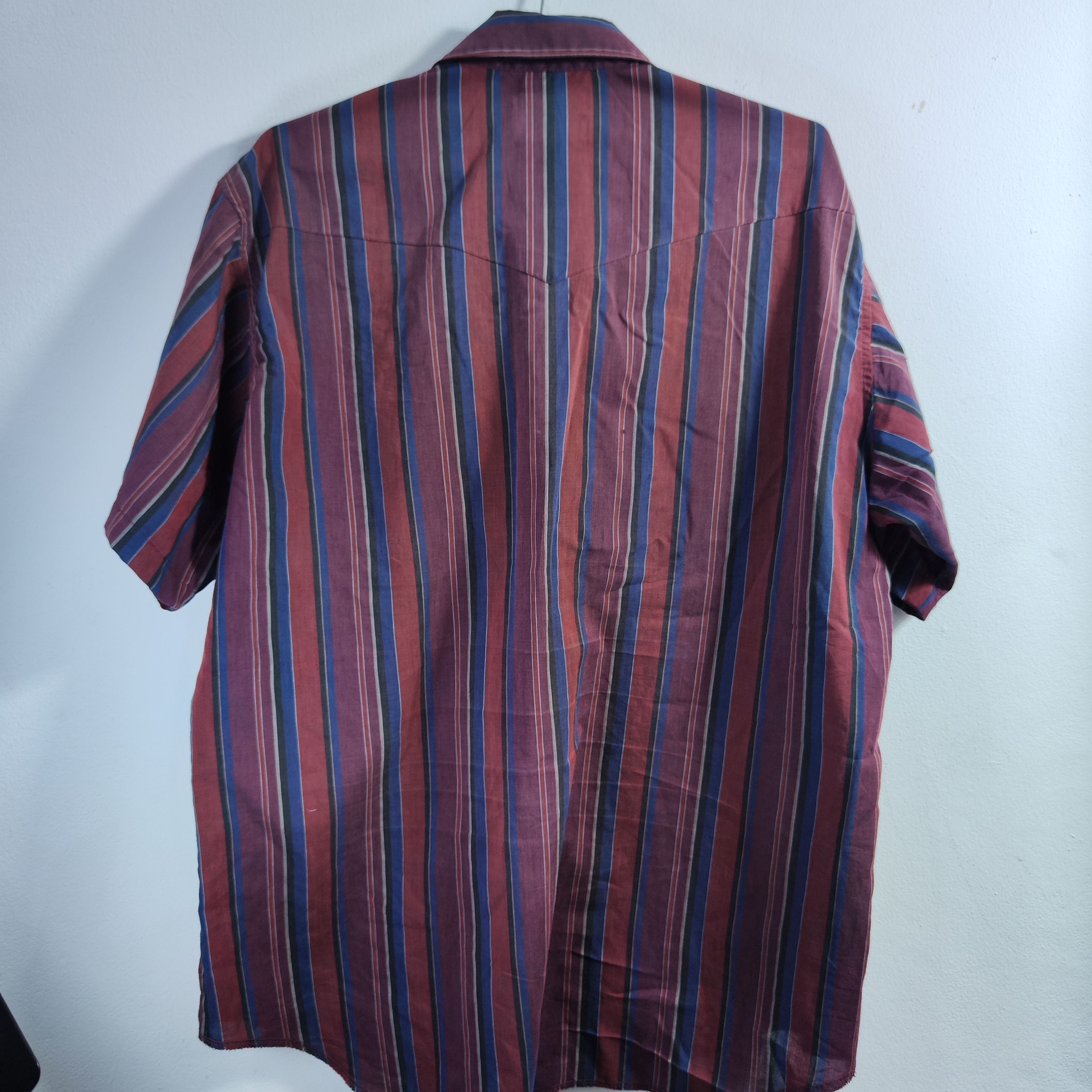Wrangler Vintage Wrangler Ranchwear shirt plaid cowboy cut Size US XL / EU 56 / 4 - 2 Thumbnail