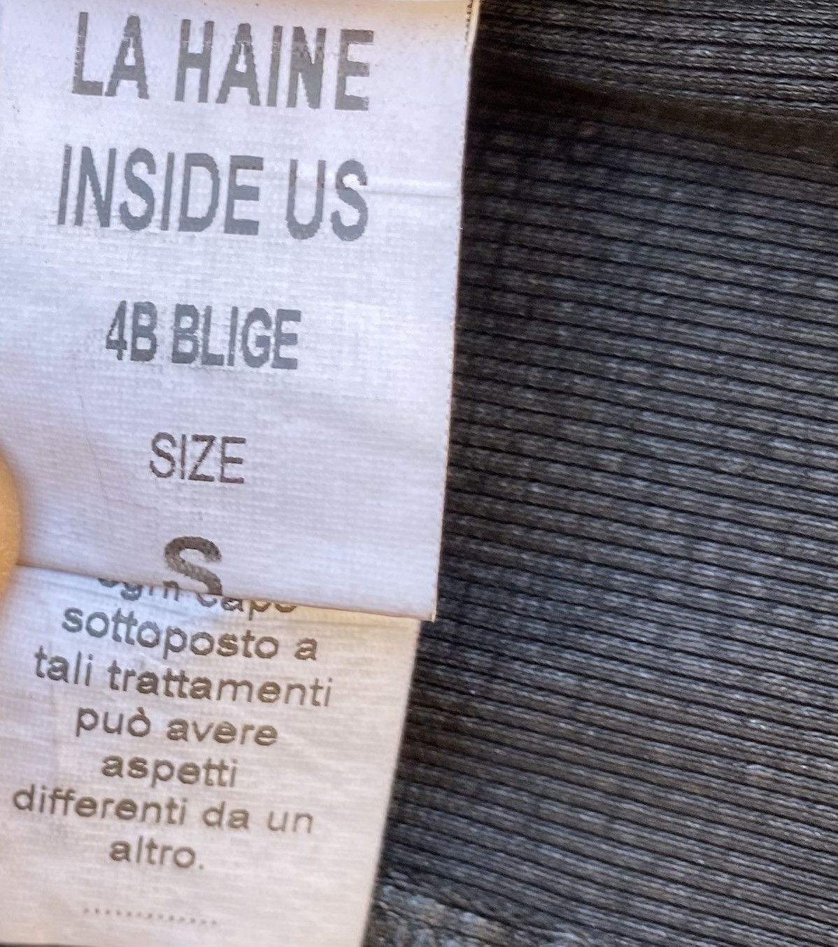 La Haine Inside Us La Haine Inside Us Coated Asymmetric Biker Top Jacket Size S Size S / US 4 / IT 40 - 2 Thumbnail