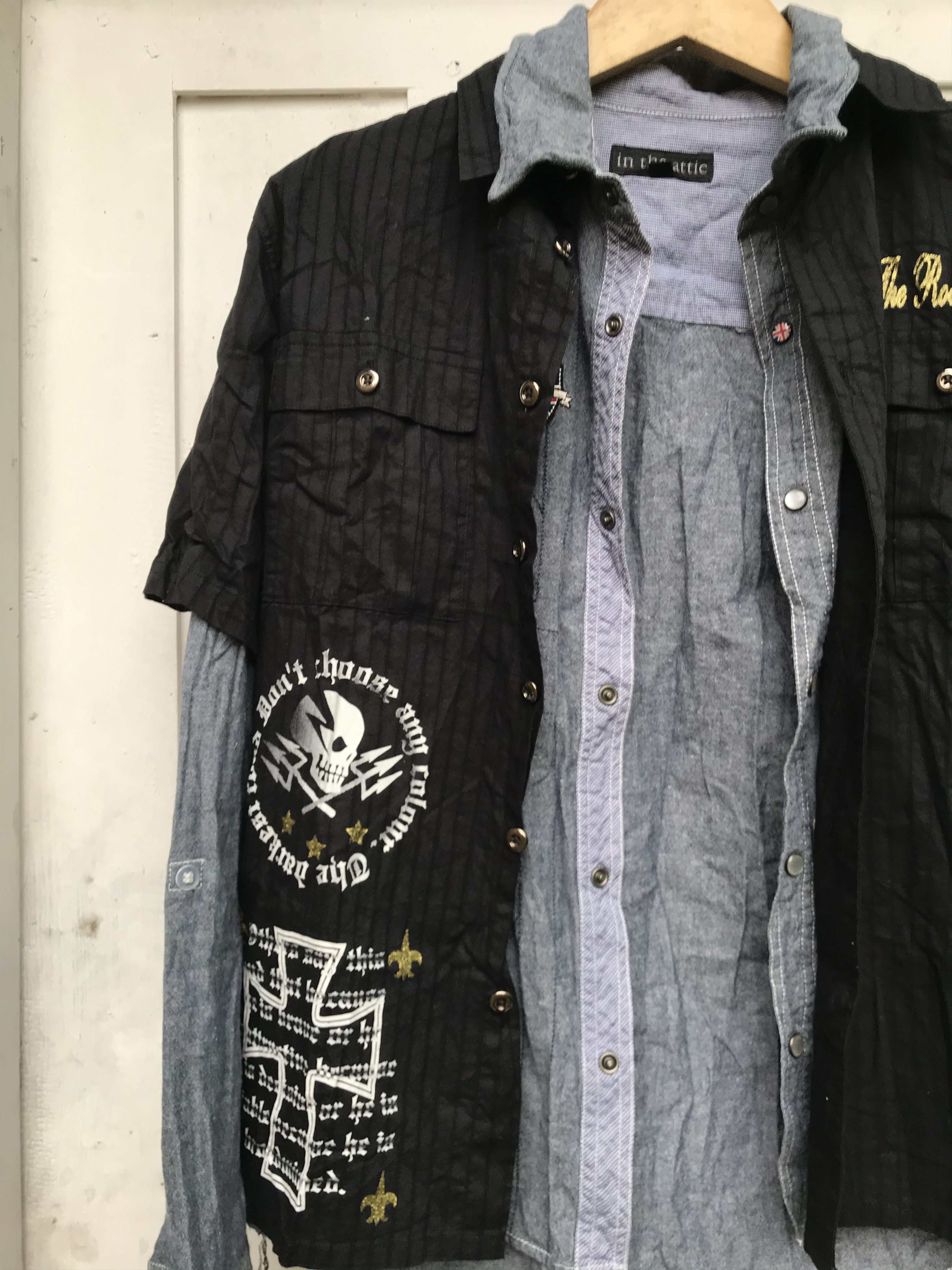 In The Attic 1/1 In The Attic Double Layers poem Shirts japanese brand Size US S / EU 44-46 / 1 - 2 Thumbnail