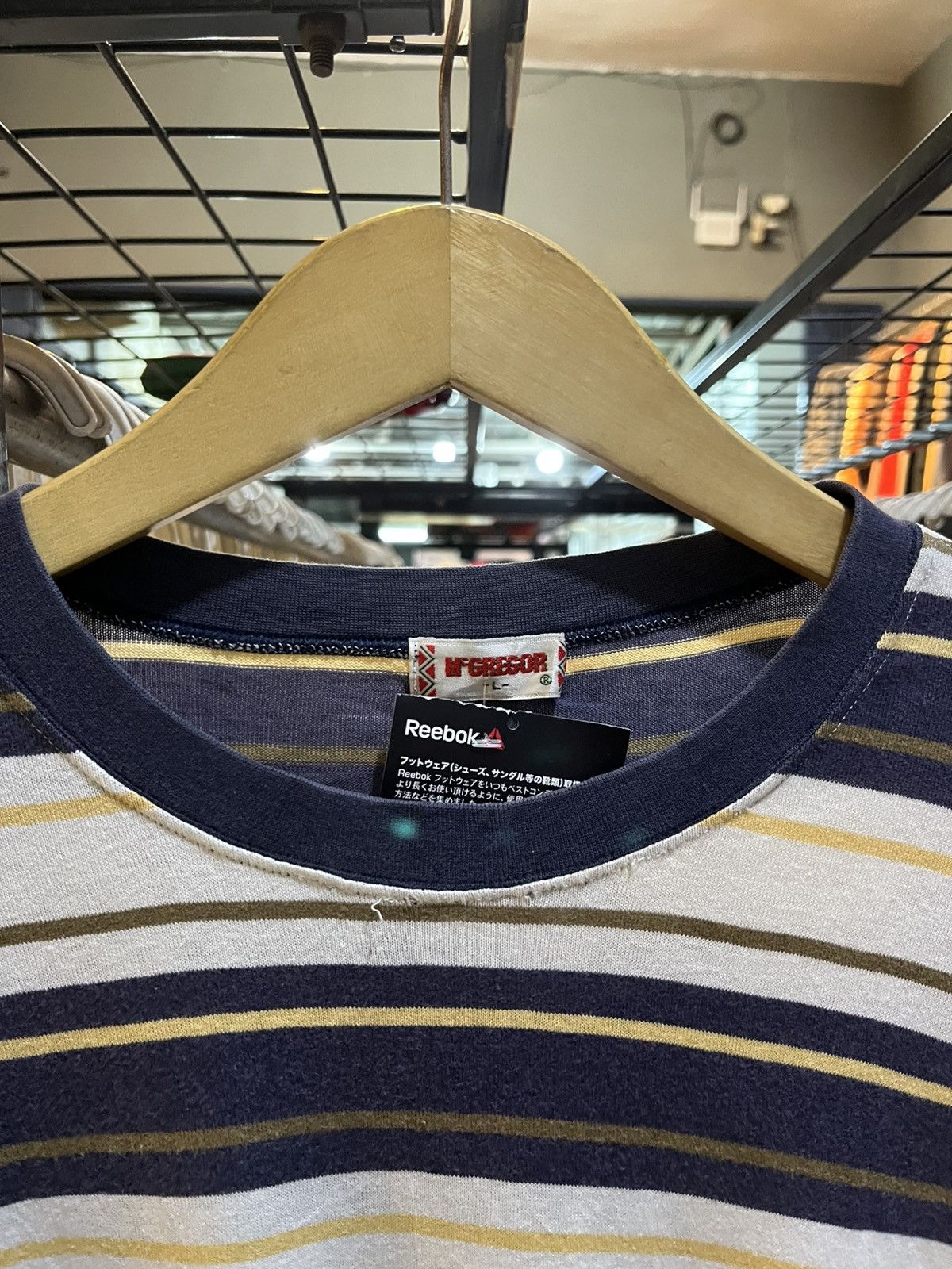 McGregor Vintage mcgregor stripe tee Size US L / EU 52-54 / 3 - 4 Thumbnail