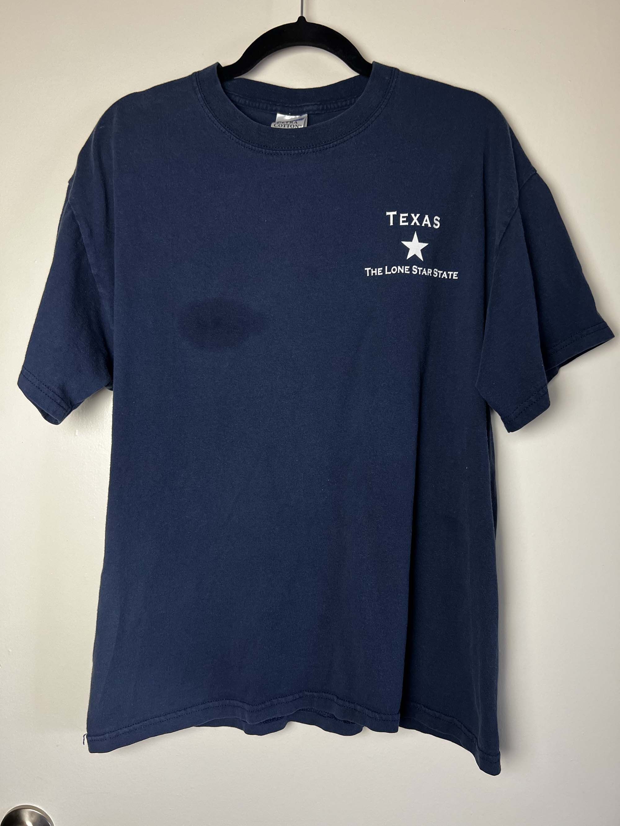 Vintage Vintage Y2K Texas Lone Star State - Davy Crockett Quote Tee Size US L / EU 52-54 / 3 - 2 Thumbnail