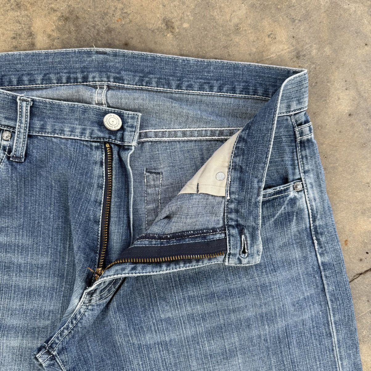 Japanese Brand VINTAGE JAPANESE FADED JEANS DENIM PANTS Size US 35 - 6 Thumbnail