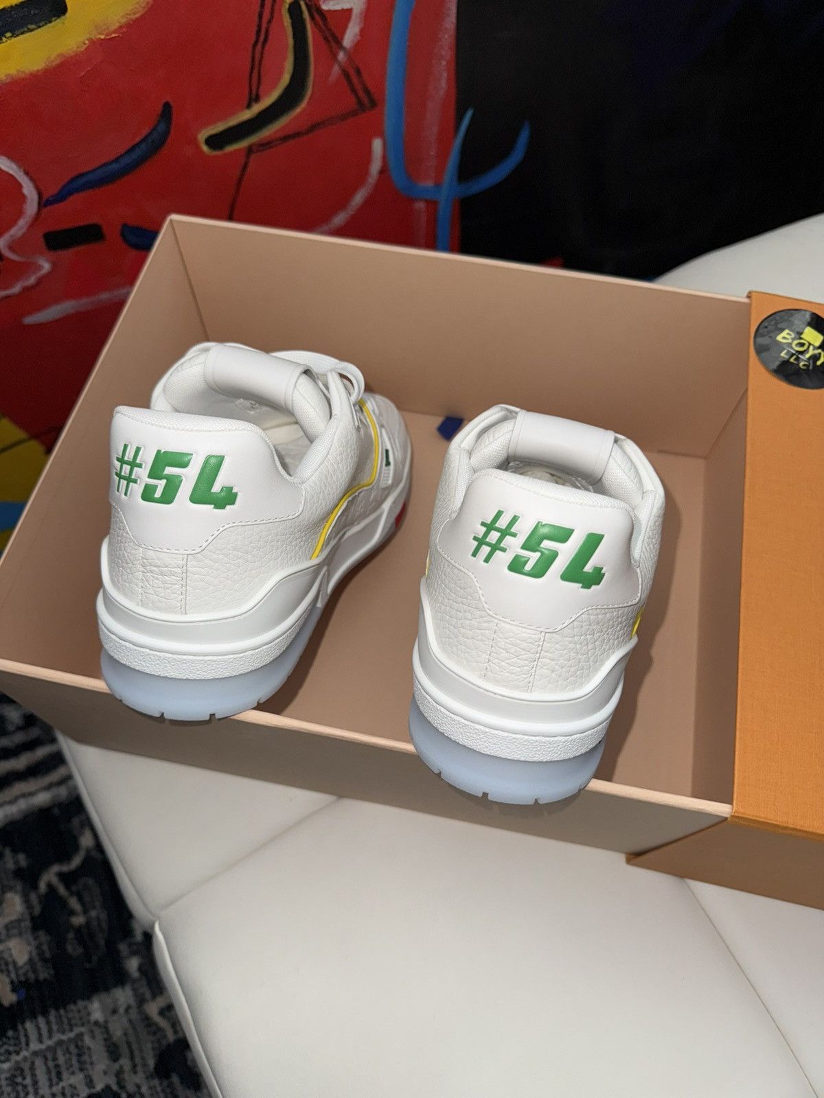 Louis Vuitton Louis vuitton monogram trainers lv9 Size US 11 / EU 44 - 7 Thumbnail