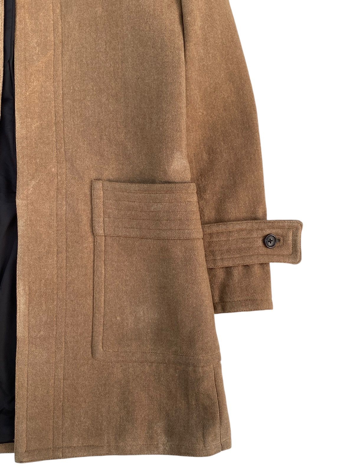 5351 POUR LES HOMMES Vtg 5351 Pour Less Homme Long Wool Jacket Size US S / EU 44-46 / 1 - 5 Thumbnail