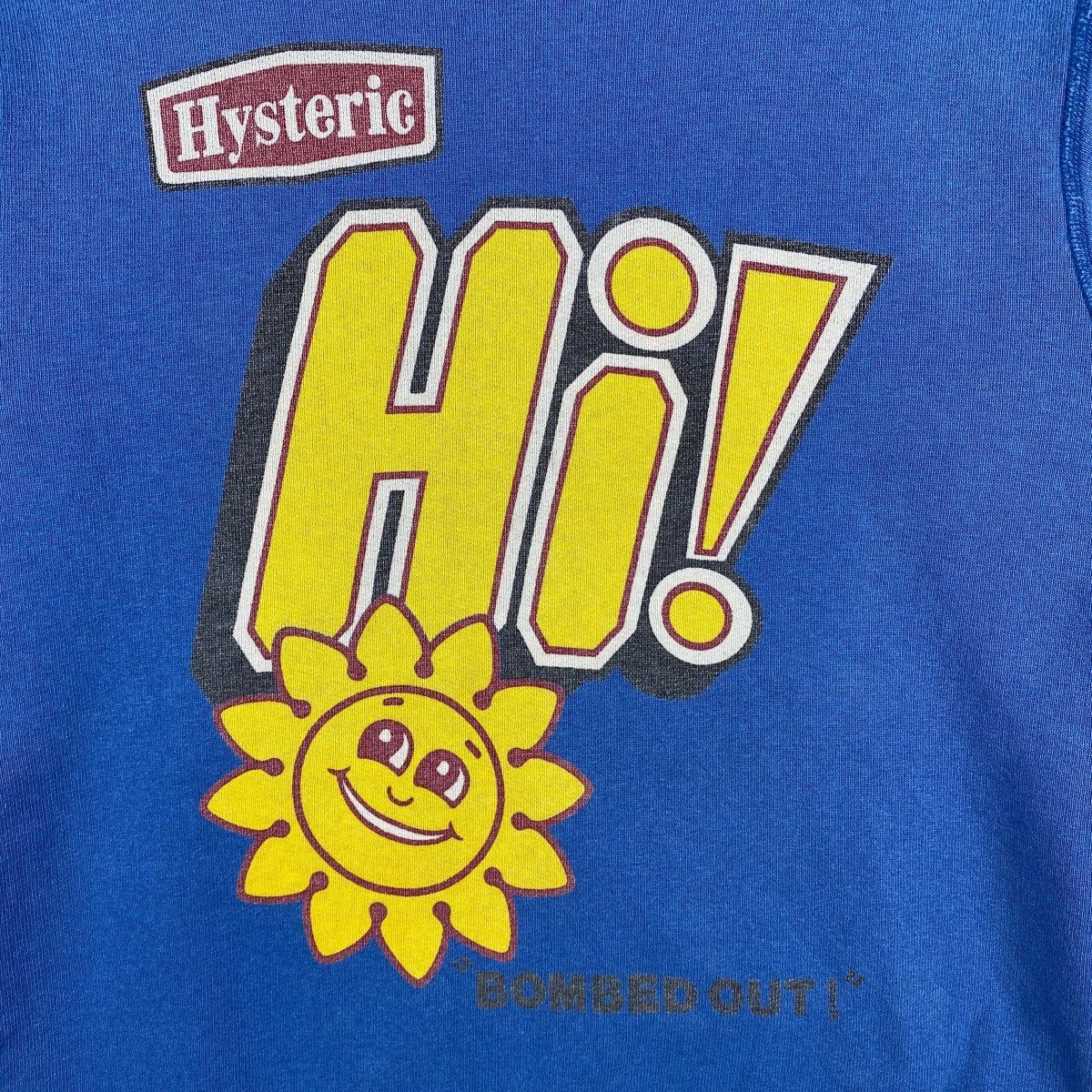 Hysteric Glamour × Vintage Vintage 90's HYSTERIC GLAMOUR Bombed Out Crewneck Sweatshirt Size US S / EU 44-46 / 1 - 2 Thumbnail