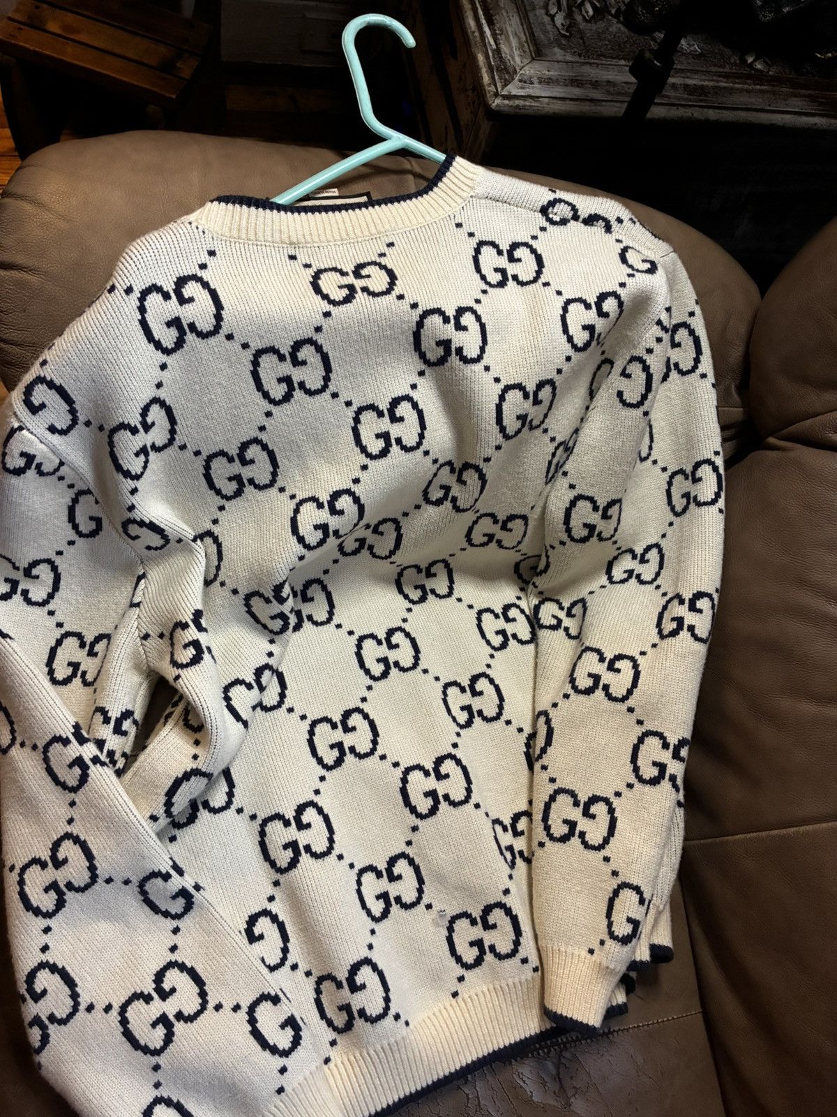 Gucci Gucci gg sweater “ivory” Size US L / EU 52-54 / 3 - 3 Thumbnail