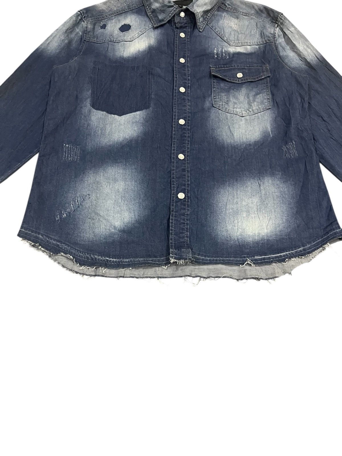 In The Attic Vintage in the attic denim button up long sleeve shirt Size US L / EU 52-54 / 3 - 5 Thumbnail