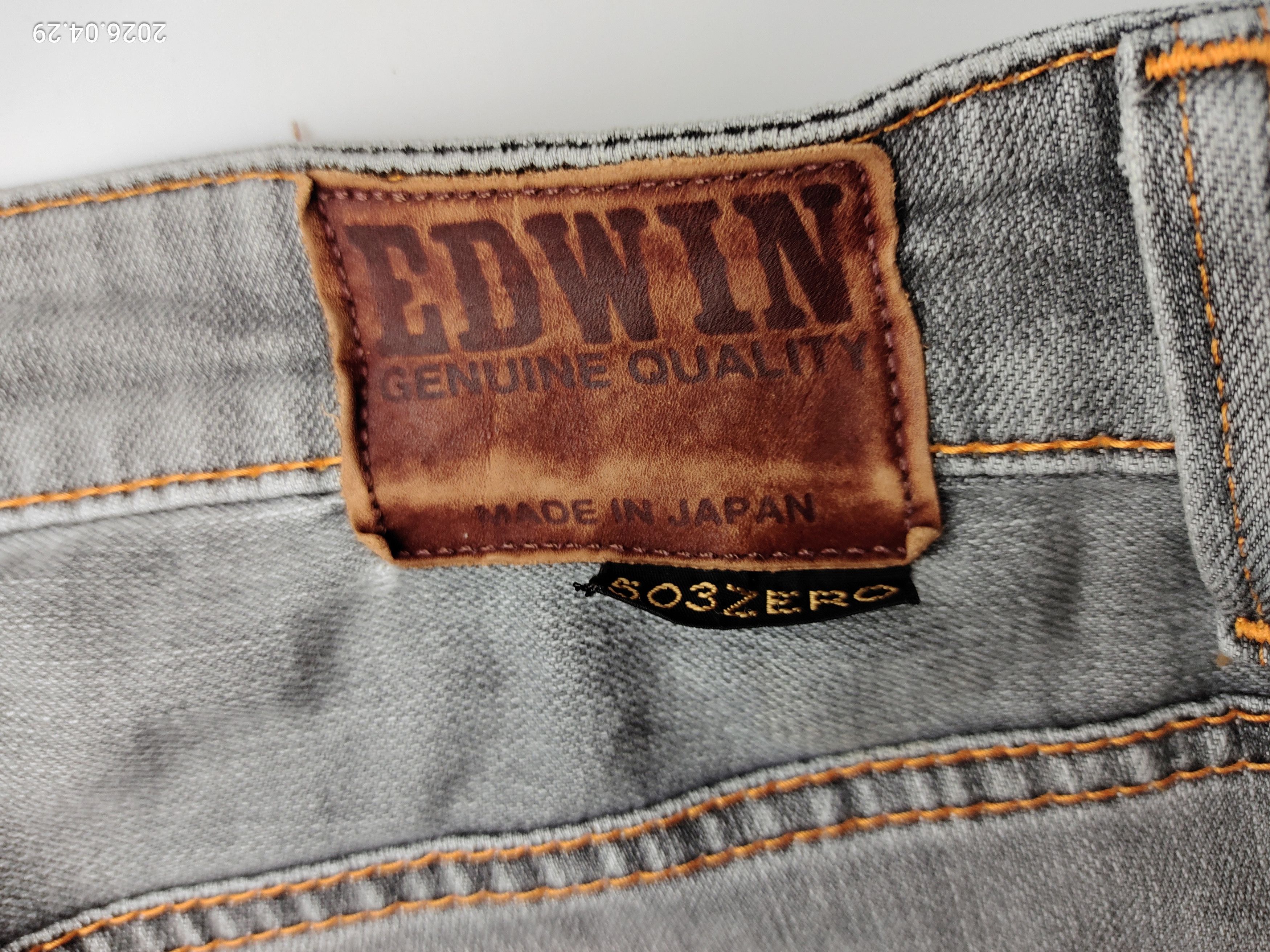 Edwin Vintage Distressed Denim Edwin 503 Zero Size US 36 / EU 52 - 11 Thumbnail