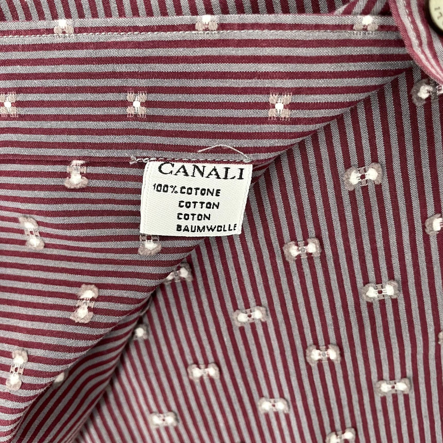 Canali VINTAGE No Size US L / EU 52-54 / 3 - 7 Thumbnail