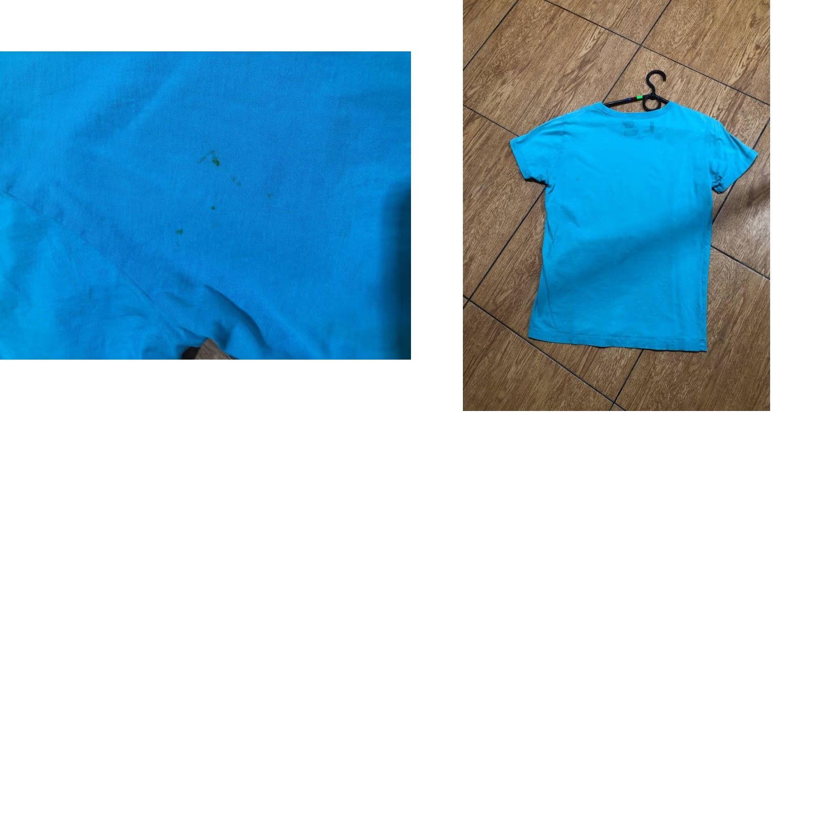 DIESEL VINTAGE BIG CENTER LOGO T SHIRT M BLUE Logo Cotton Men T-Shirt Short Sleeve Crew Neck