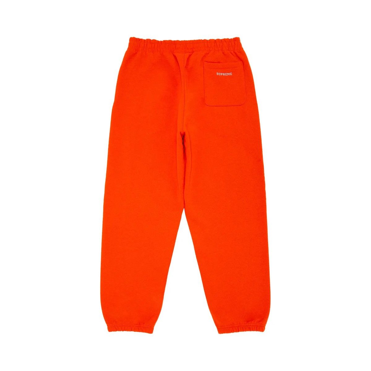 Supreme Supreme S Logo Sweatpant 'Bright Orange' Size US 30 / EU 46 - 2 Thumbnail