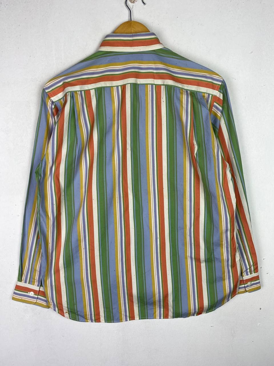 Junko Shimada vintage 90s maxfli by junko shimada striped shirt Size US L / EU 52-54 / 3 - 11 Thumbnail