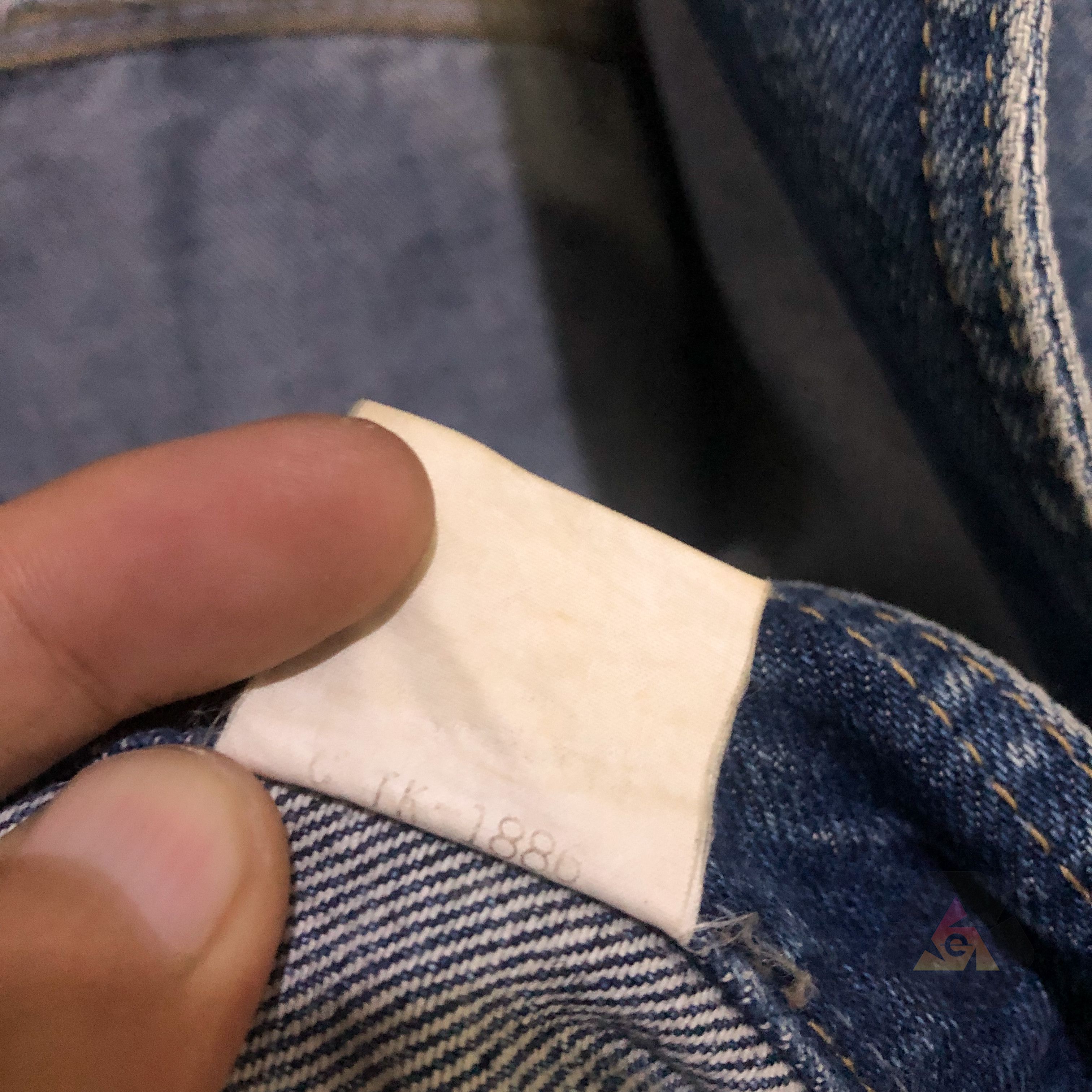 Vintage Vintage 90s SD CLUB Severely Selected Goods Denim Jacket Size US L / EU 52-54 / 3 - 11 Thumbnail