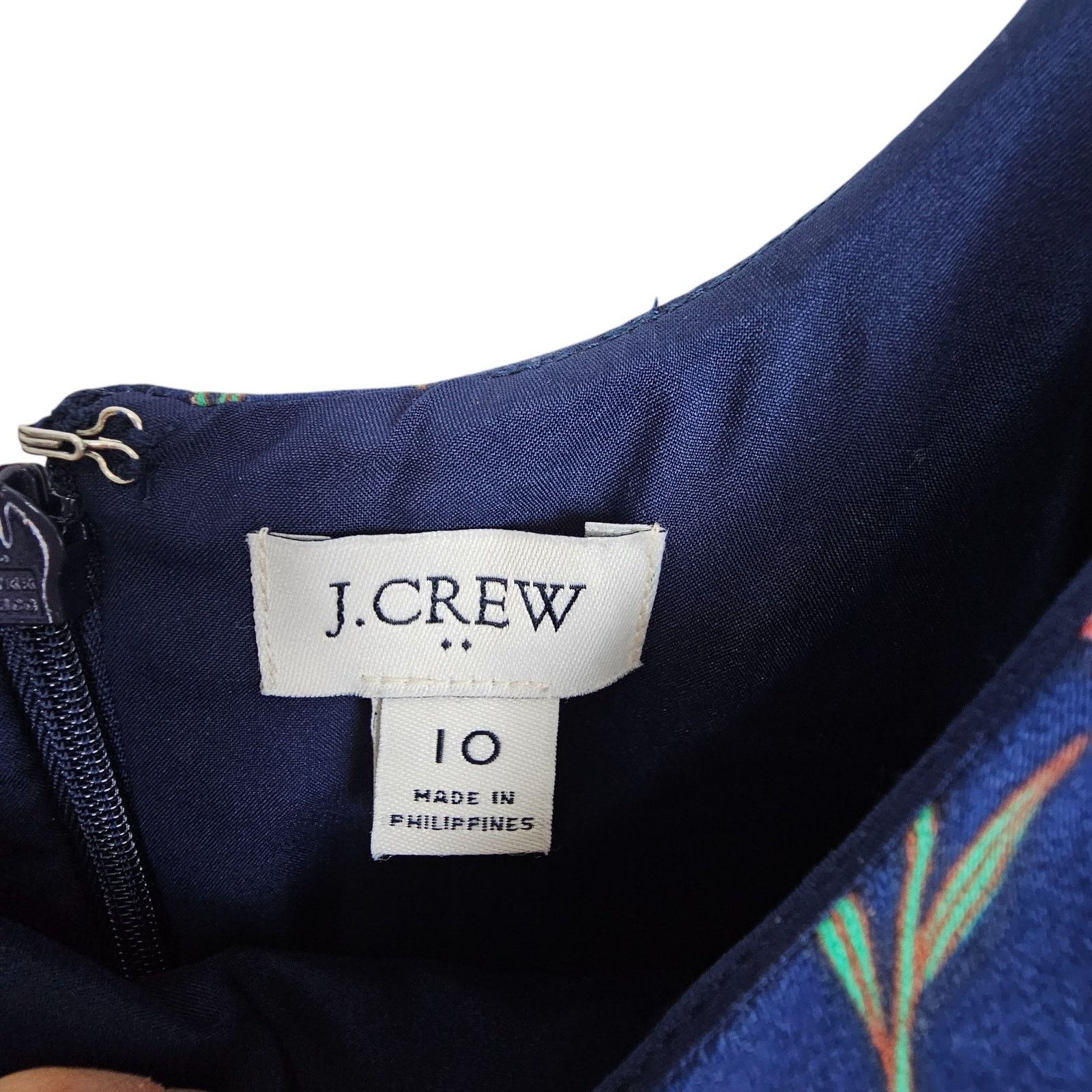 J.Crew J. Crew Womens Floral Sheath Dress Sz 10 Mini Preppy Easter Size L / US 10 / IT 46 - 5 Thumbnail