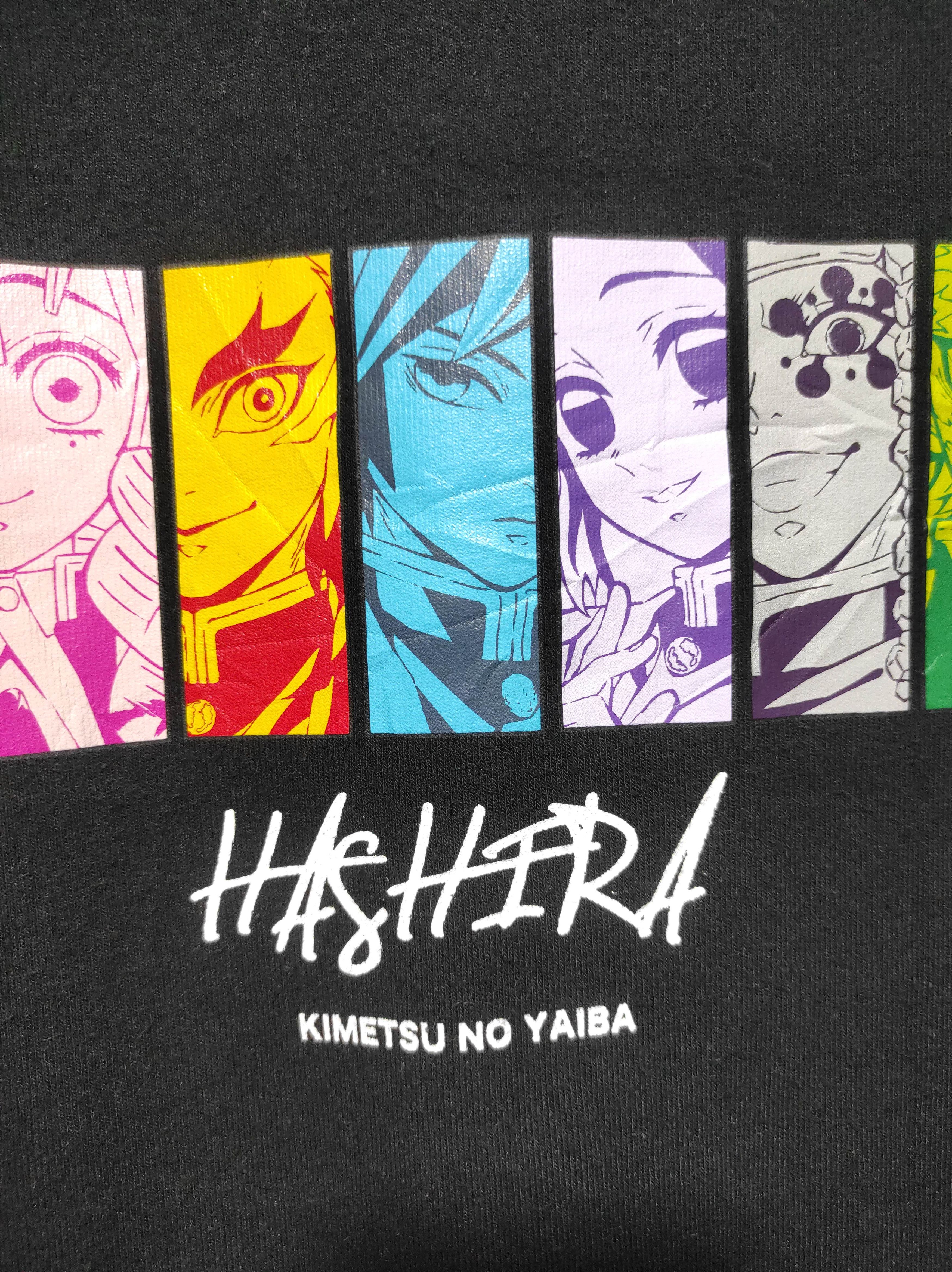 Anime Vintage Hashira Kimetsu No Yaiba Anime Cartoon Hoodie Size US M / EU 48-50 / 2 - 5 Thumbnail
