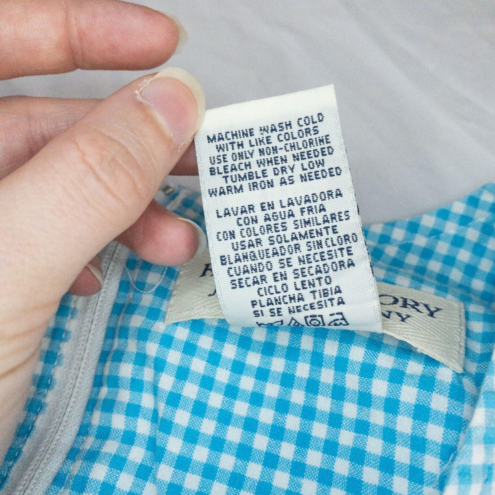 Faded Glory Faded Glory Vintage Blue & White Gingham Dress Womens Small Size S / US 4 / IT 40 - 12 Thumbnail