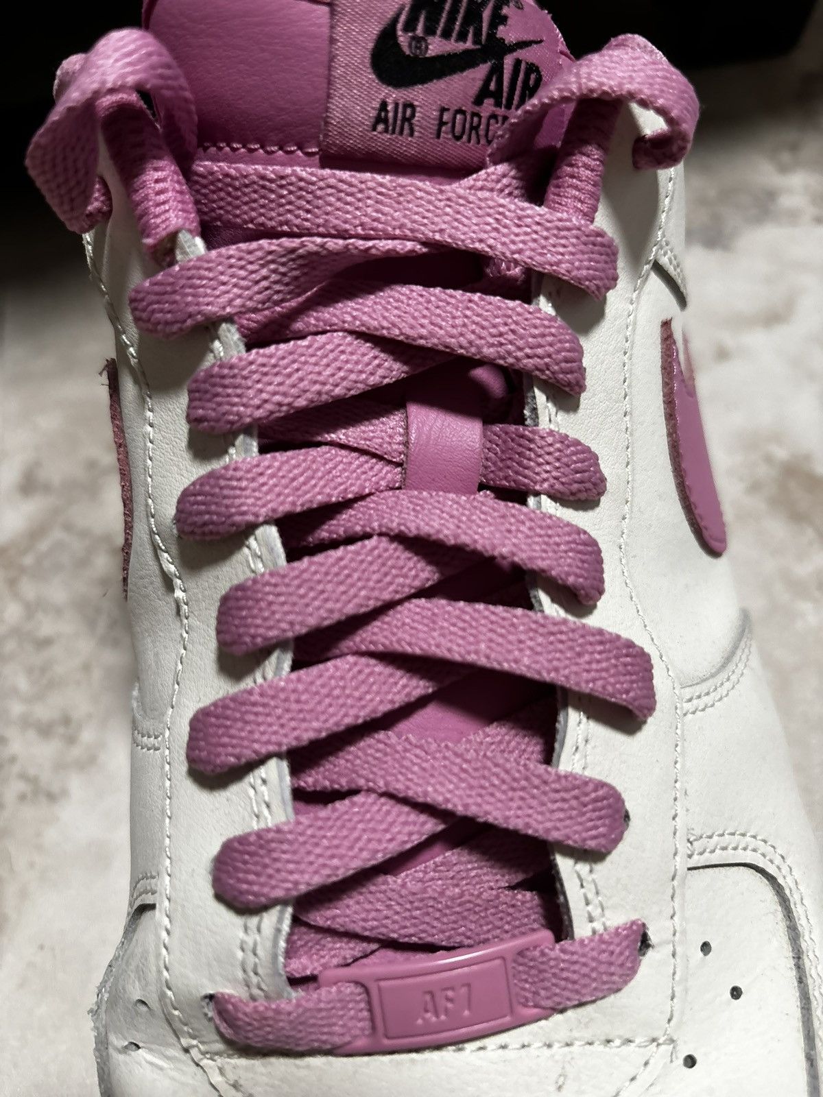 Nike Sail X Pink Custom AF1 Shoe NIKE Size US 13 / EU 46 - 5 Thumbnail