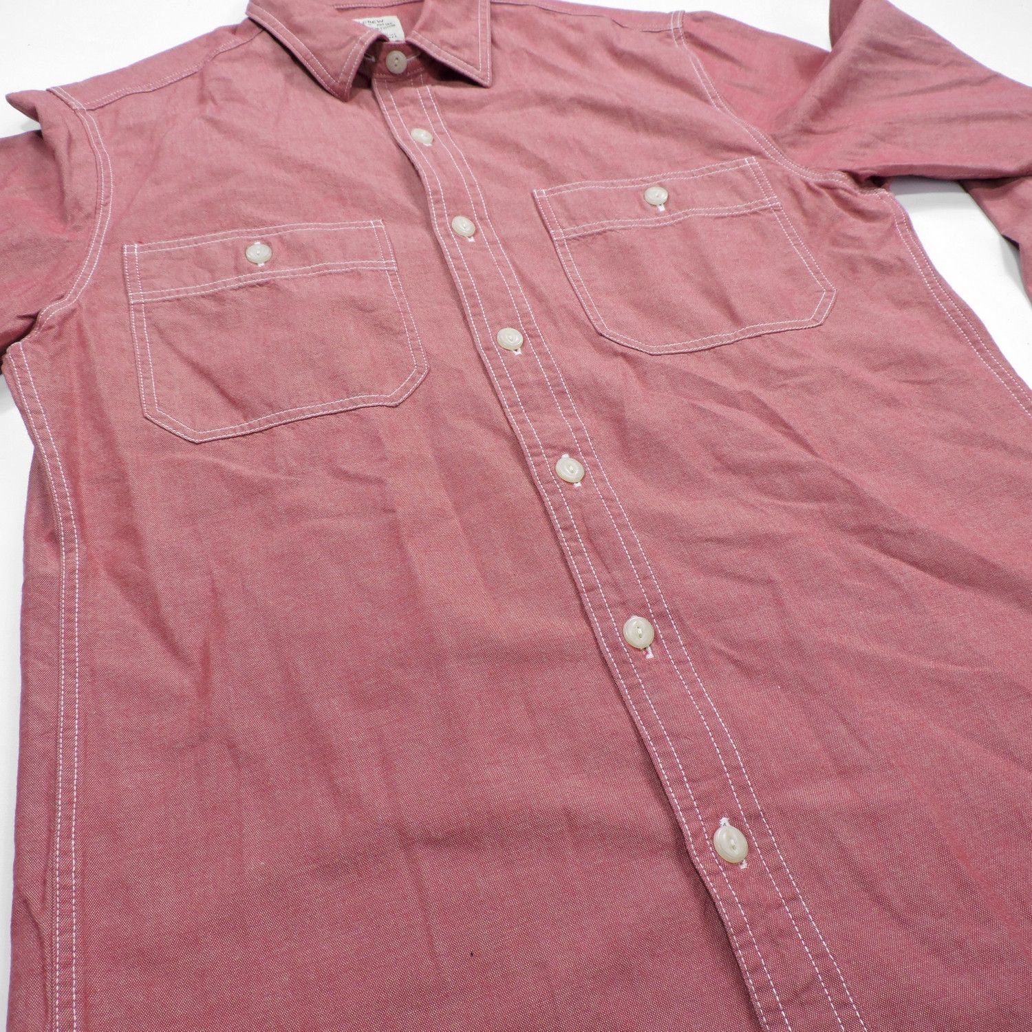 J.Crew J. CREW CHAMBRAY LONG SLEEVE SHIRT Size US XS / EU 42 / 0 - 6 Thumbnail