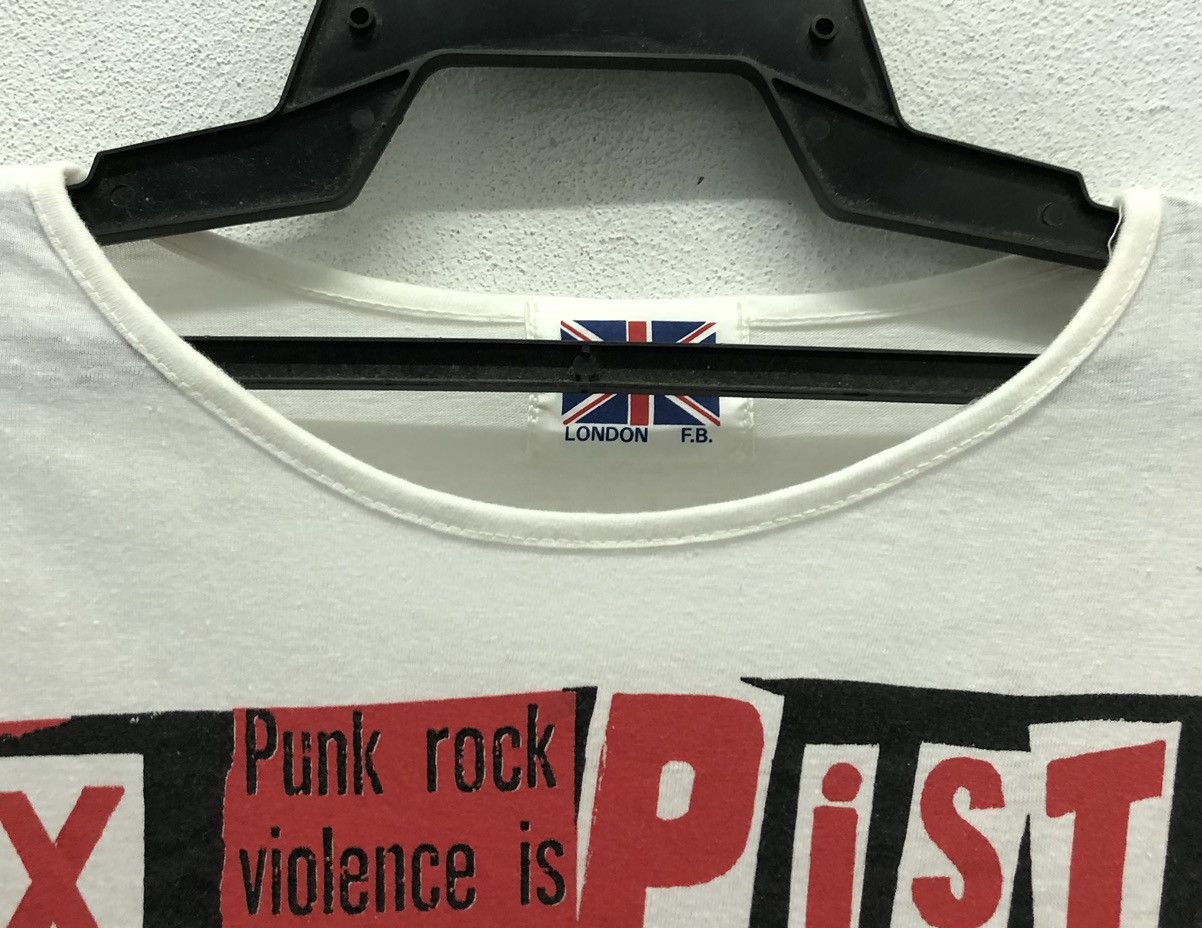 Band Tees Vintage 80s Sex Pistols Long Sleeve Lodon F.B T-Shirt Size US M / EU 48-50 / 2 - 4 Thumbnail