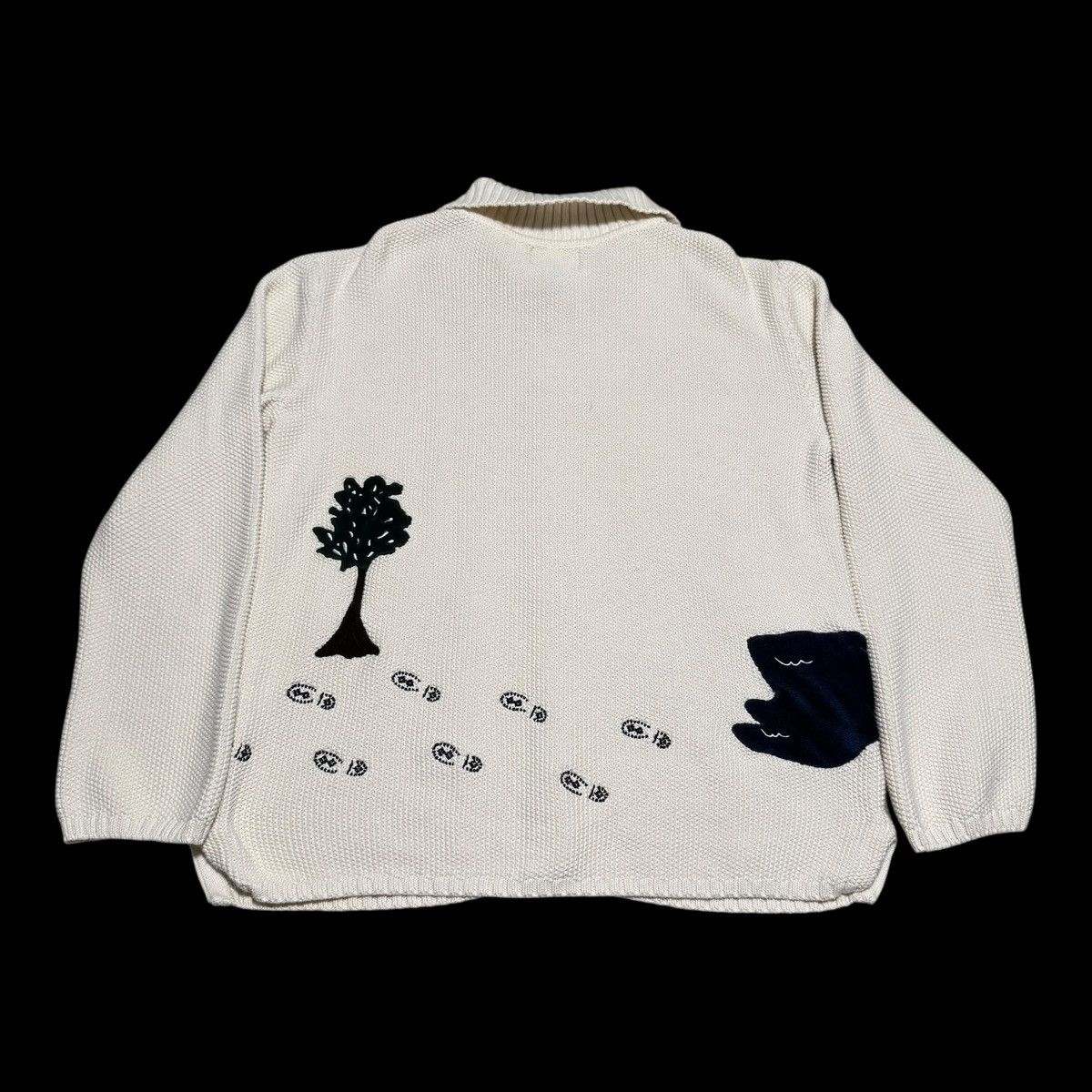 Cabelas Cabela's Embroidered Cardigan Sweater Women's Medium Size M / US 6-8 / IT 42-44 - 3 Thumbnail