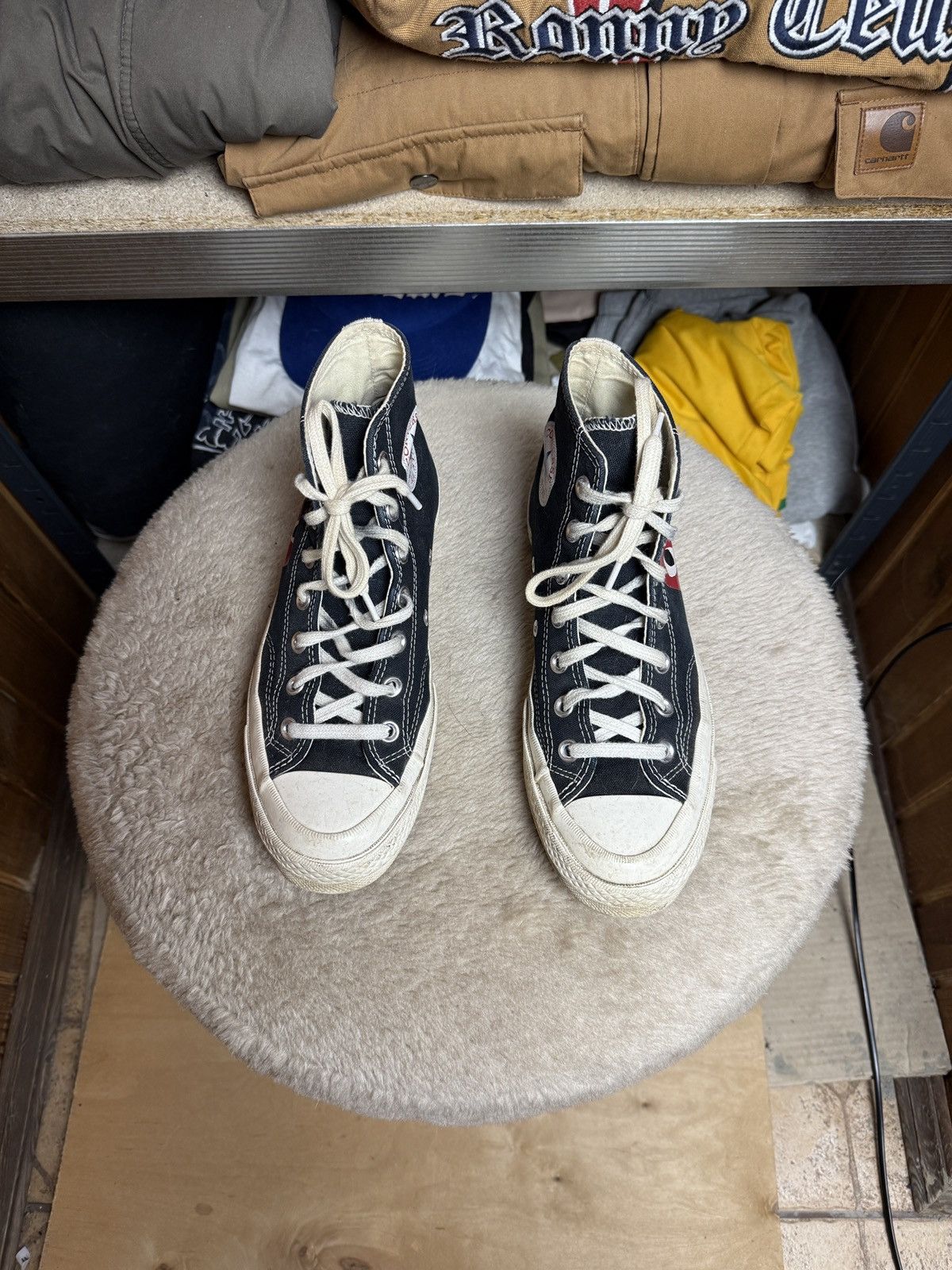 Comme des Garcons COMME des Garçons Converse High Top (Black) Size US 6 / EU 39 - 5 Thumbnail