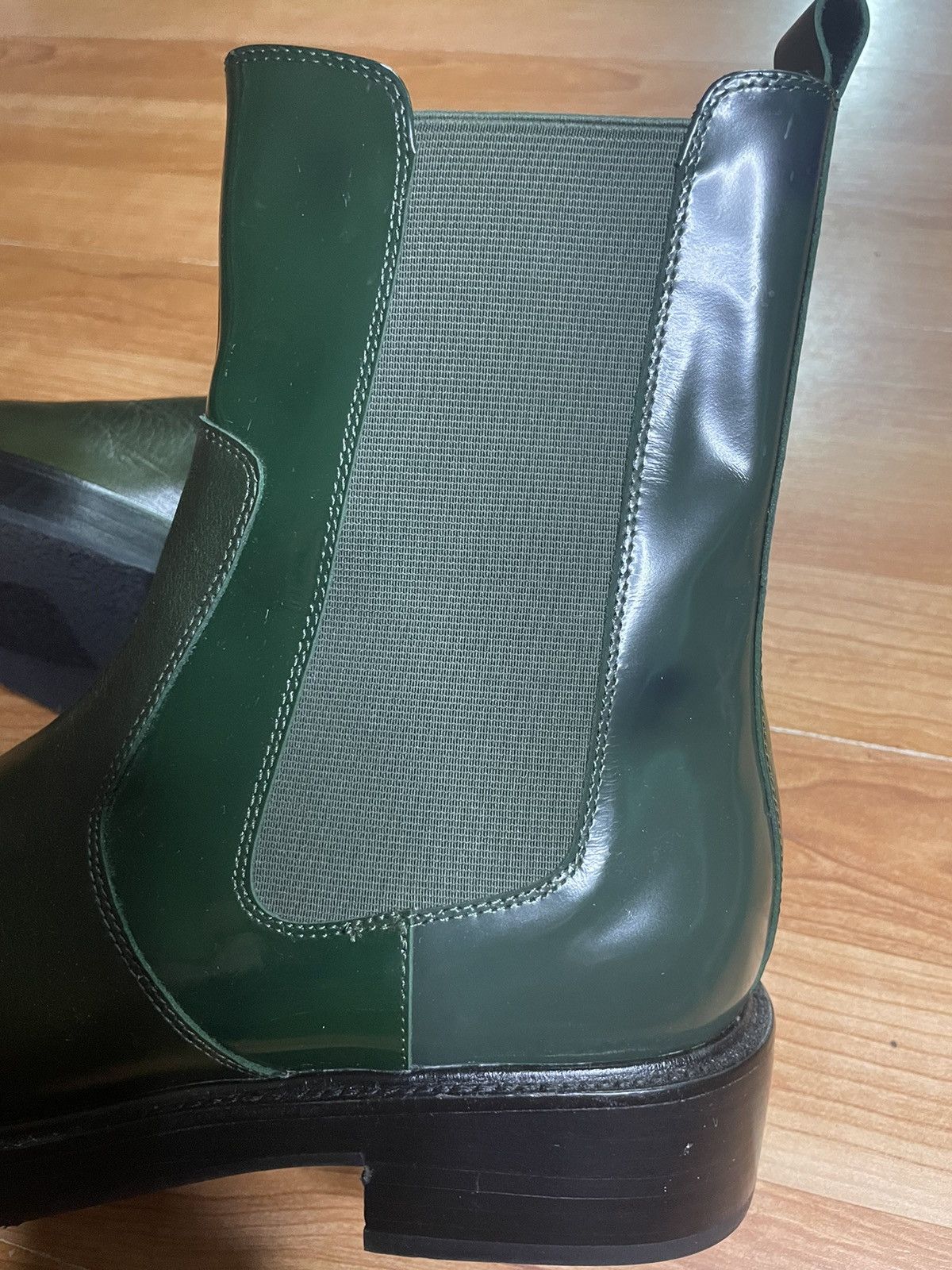 Jeffrey Campbell New Jeffrey Campbell Green Ankle Boots Size US 11 / IT 41 - 5 Thumbnail