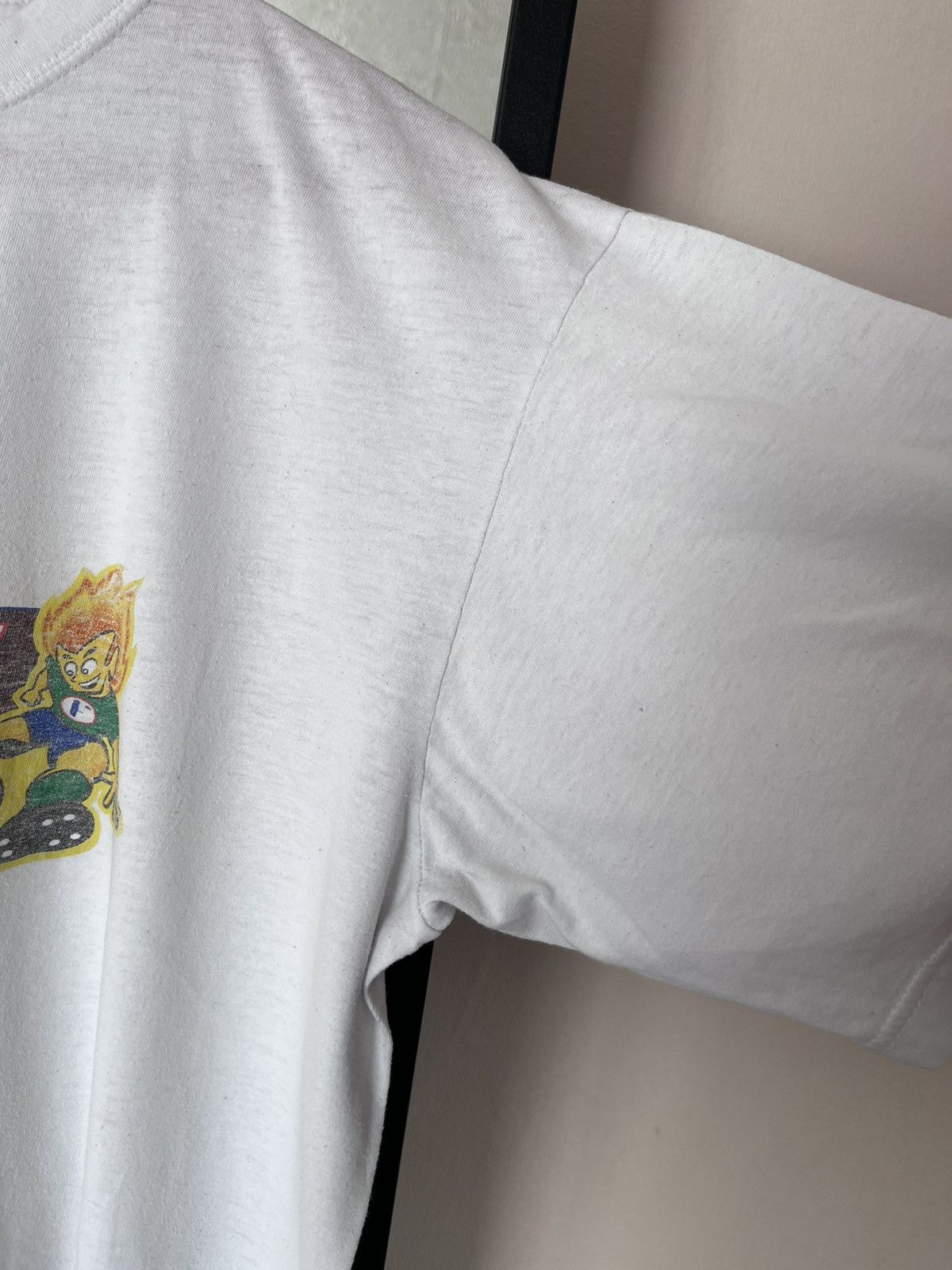 Vintage Vintage Snickers FairPlay Swiss FIFA Rare White T-Shirt Size US S / EU 44-46 / 1 - 4 Thumbnail