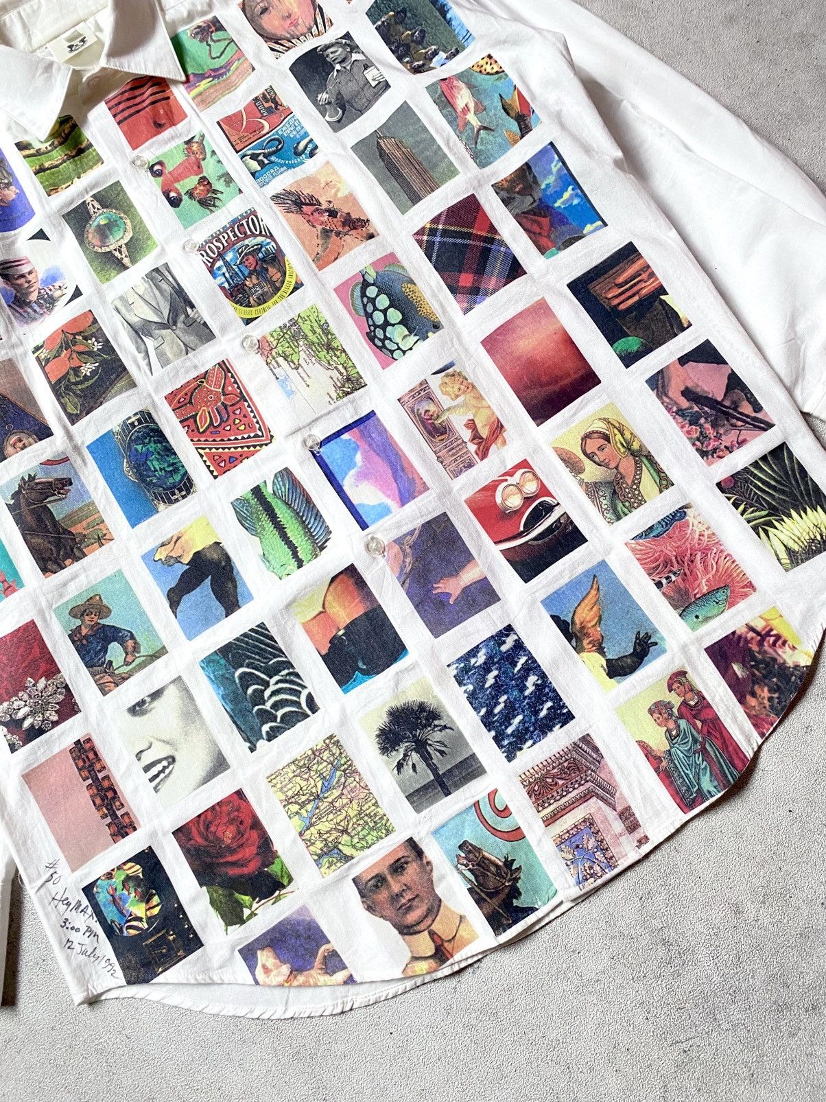 Japanese Brand Vintage Hey Max C 1984 Lookbook graphic print shirt button Size US S / EU 44-46 / 1 - 5 Thumbnail