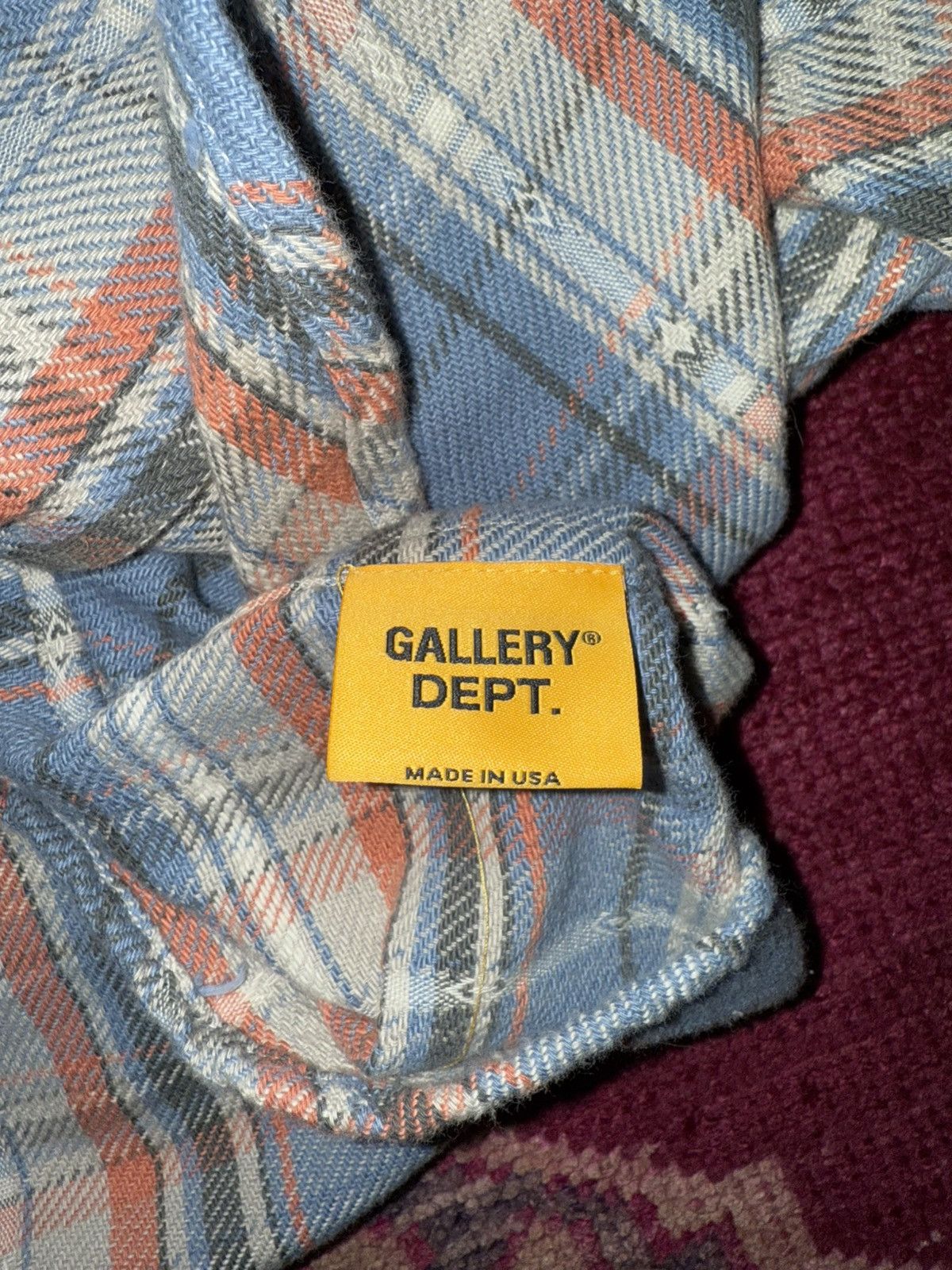 Gallery Dept. Gallery Dept Marley Flannel Size US L / EU 52-54 / 3 - 6 Thumbnail