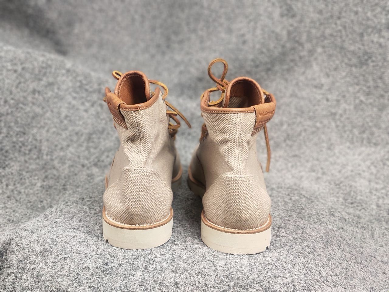 Peak Performance Peak Performance Canvas High-Top Flat Lace up Boots Shoes Size US 9 / EU 42 - 12 Thumbnail