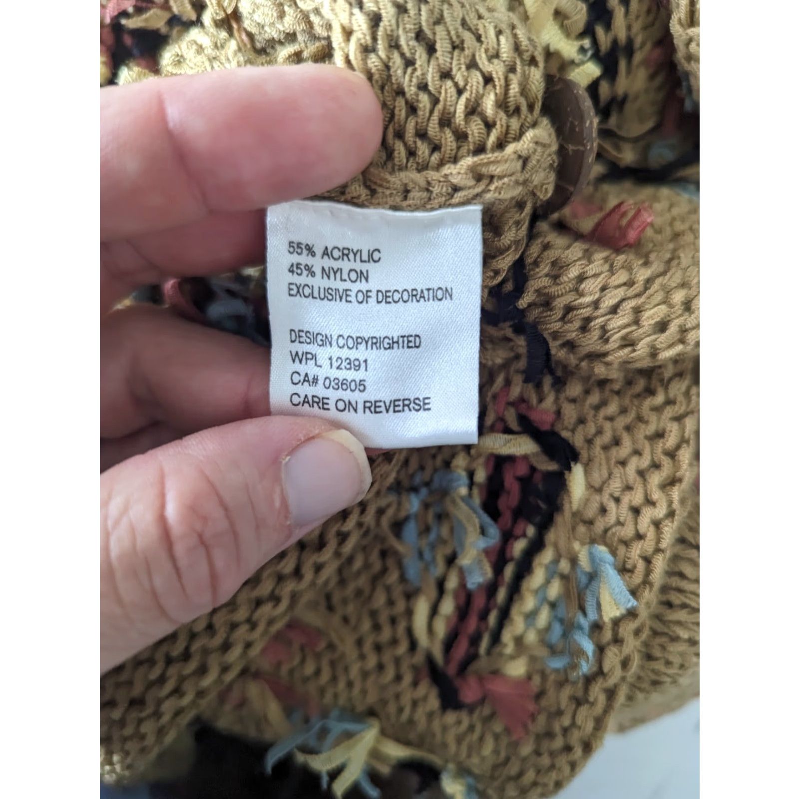Vintage VINTAGE 00s Y2K Southwestern Aztec Crochet Knit Vest Women’s Large Beige Aztec Vest L Womens V3J Size L / US 10 / IT 46 - 5 Thumbnail