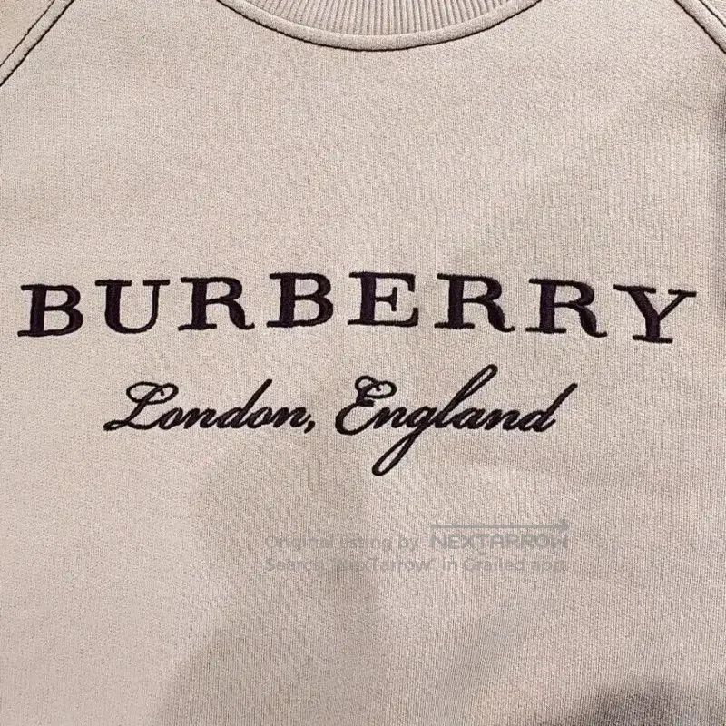 Burberry Burberry Coral Pink Cotton Women's Sweatshirt. Size L / US 10 / IT 46 - 4 Thumbnail