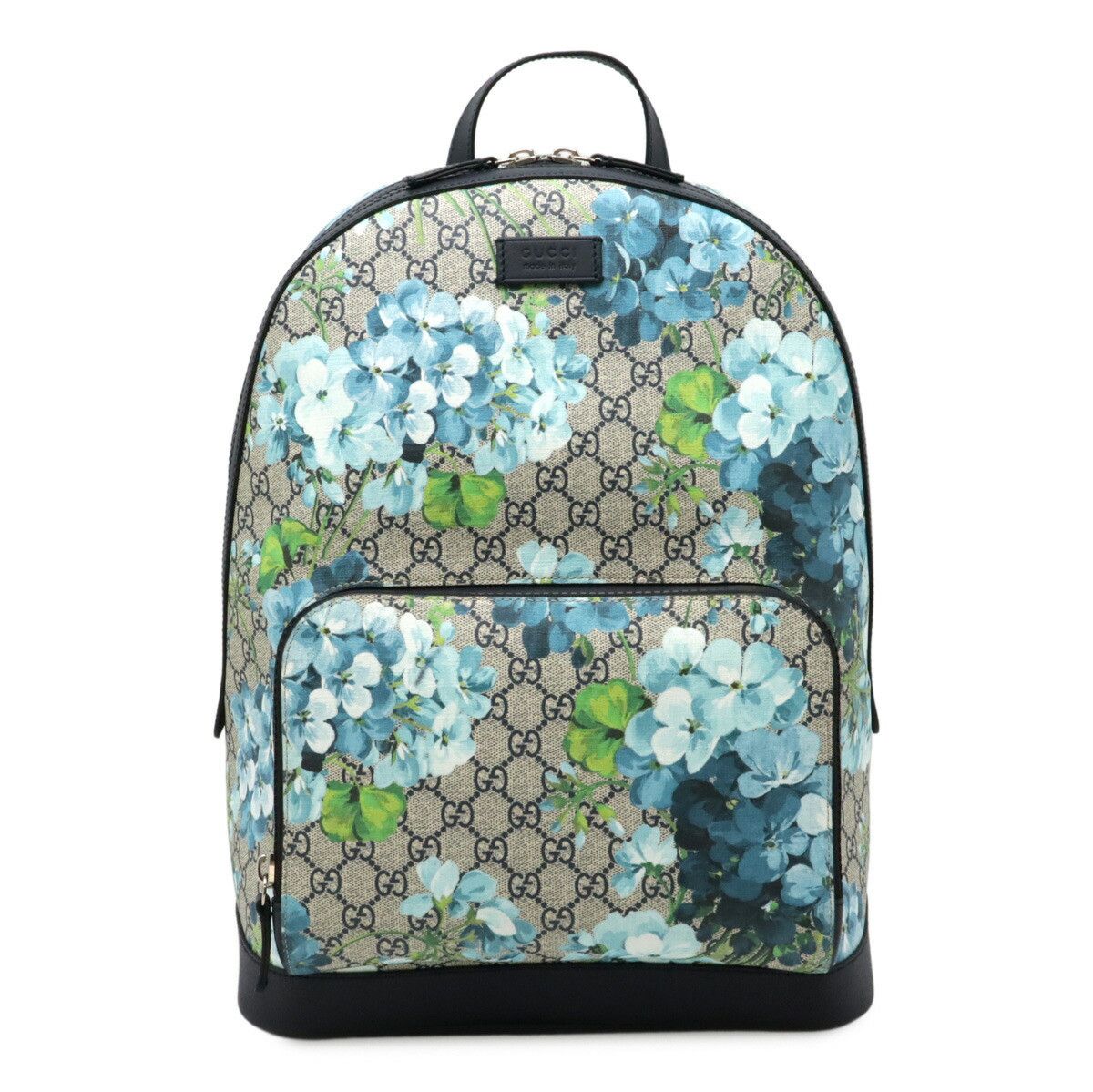 Gucci Gucci Gucci GG Blooms GG Supreme PVC Leather Backpack Canvas Backpack 406370 Size ONE SIZE - 1 Thumbnail
