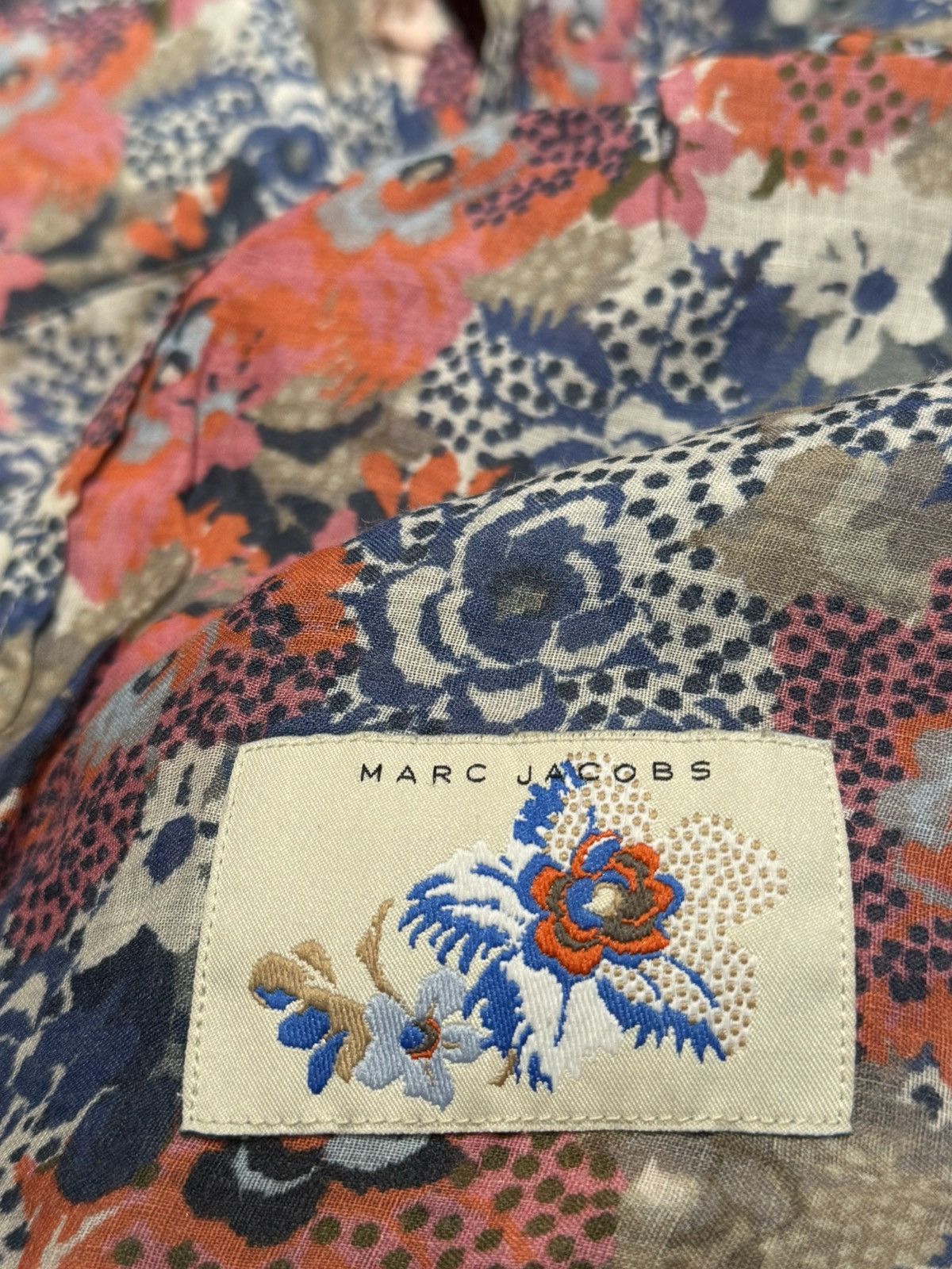 Marc Jacobs SS14 RARE $593 FLORAL MAINLINE SHIRT SHORT SLEEVE RESORT Size US M / EU 48-50 / 2 - 5 Thumbnail