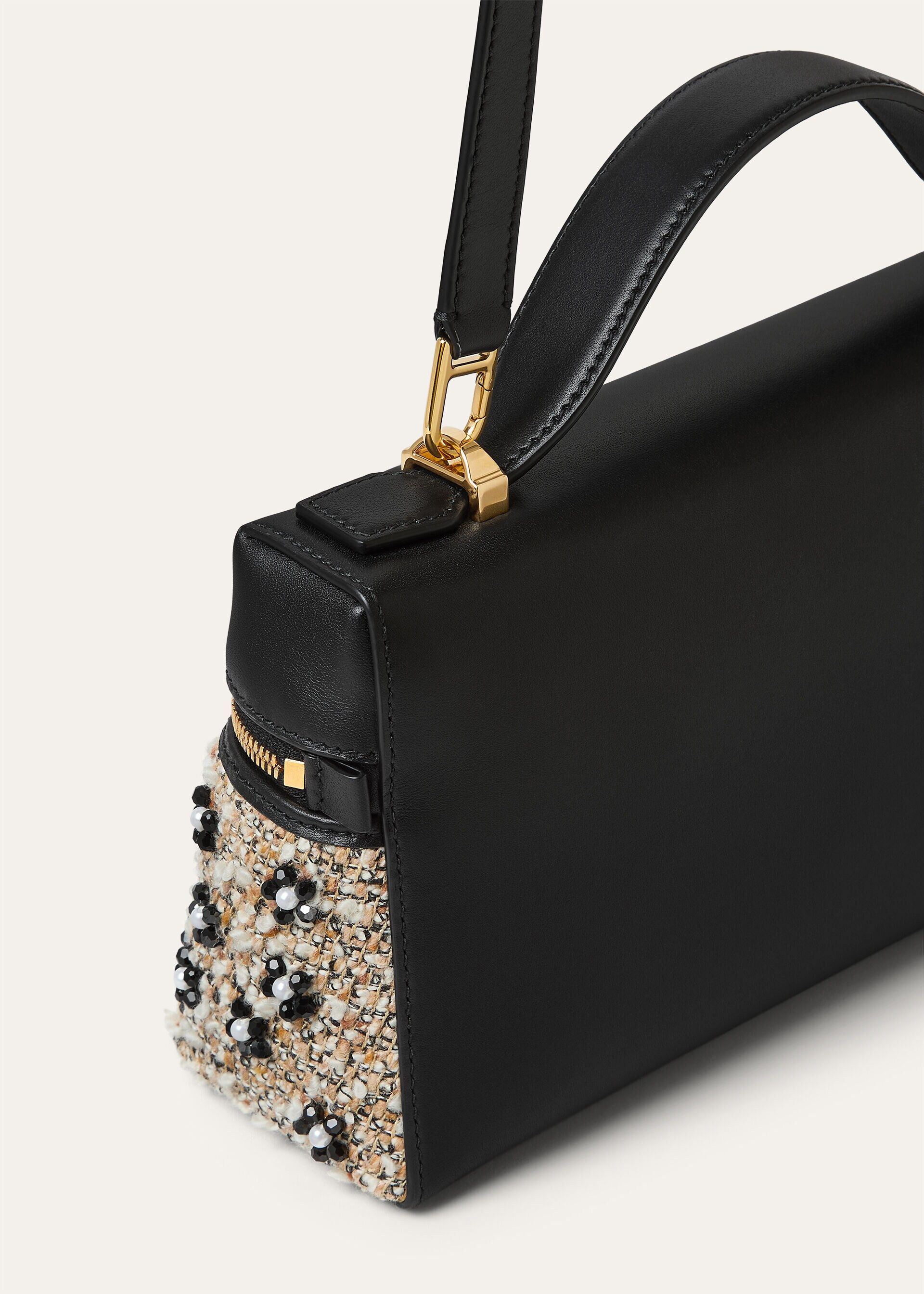 Loro Piana os11x0426 FAR1080 Size: OS / L23 Extra Crossbody Bag Black Size ONE SIZE - 3 Thumbnail